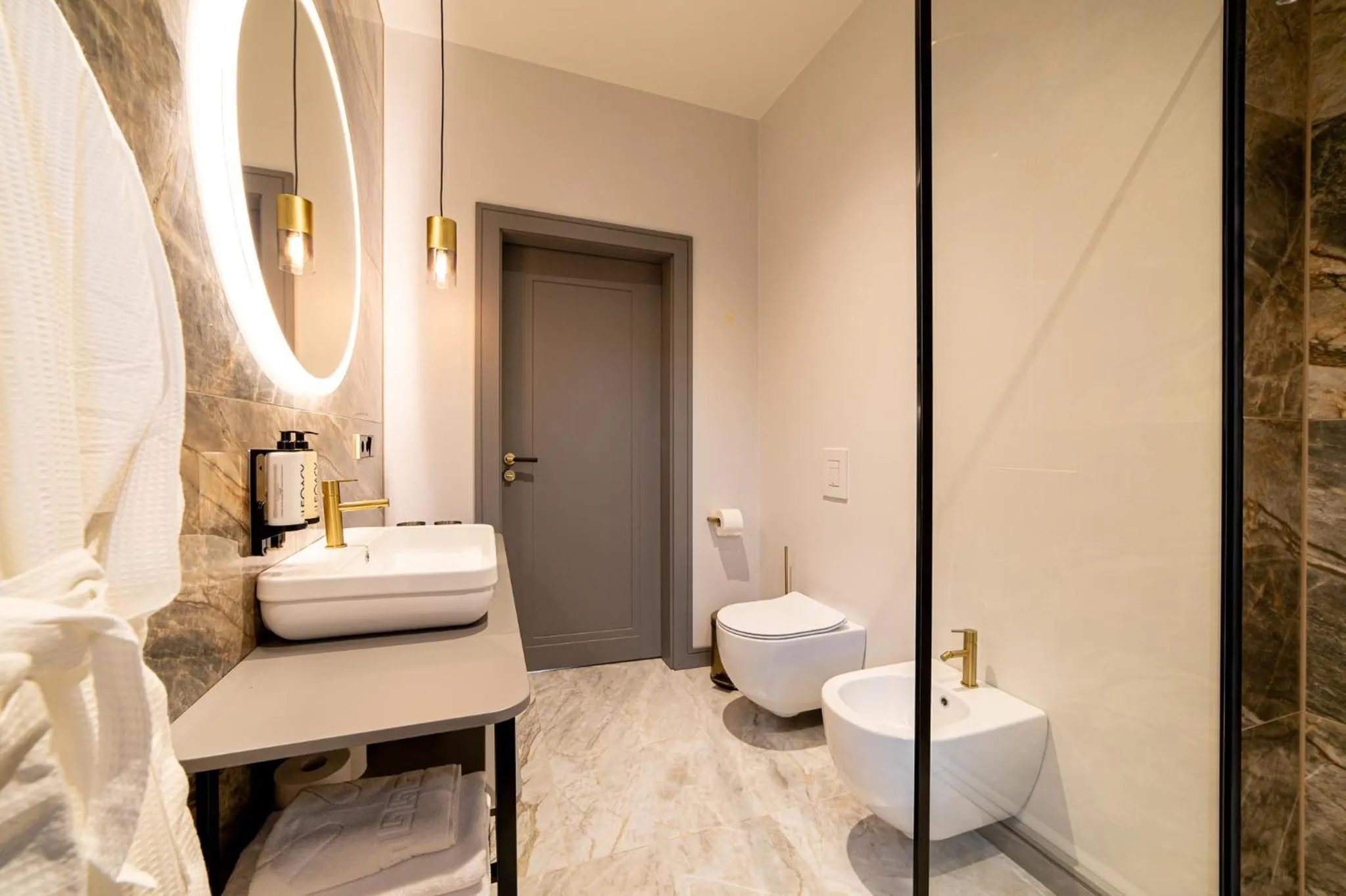 Bathroom in Hotel Gothards