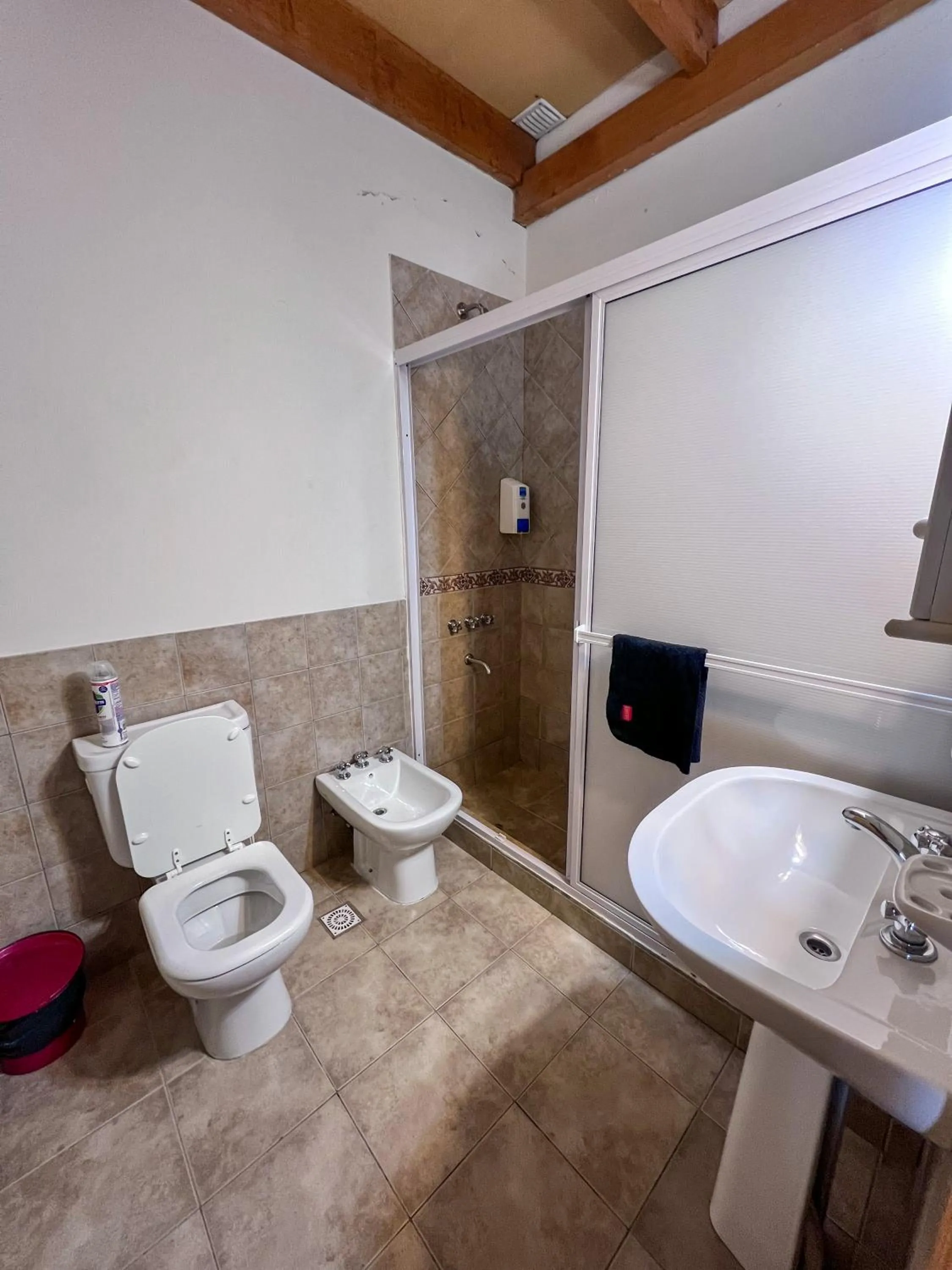 Shower in Choconcito Apart Hotel