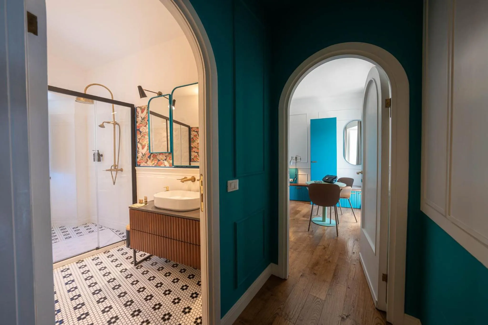 Bed in Giardini Penelope Resort e Spa