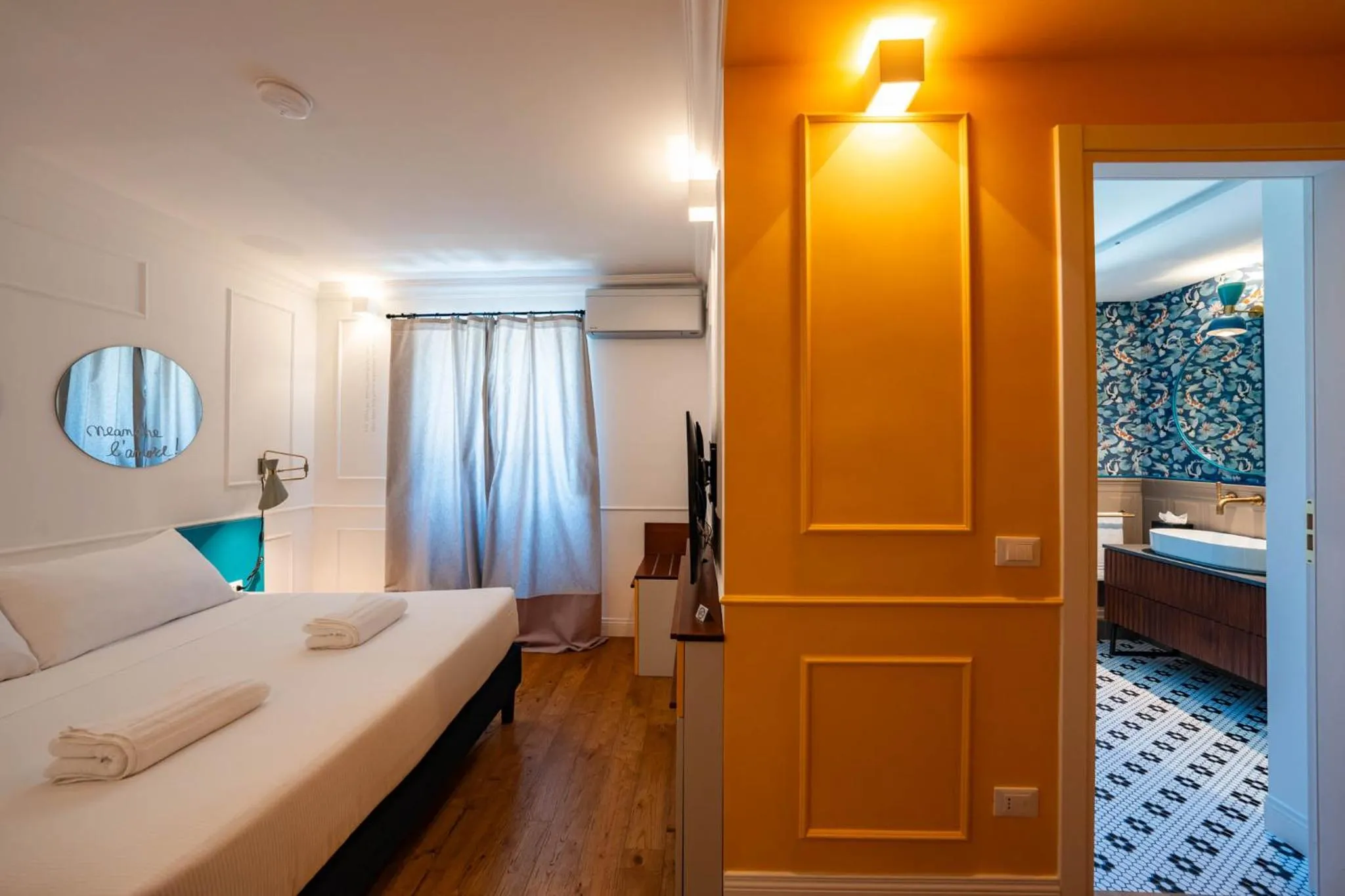 Bed in Giardini Penelope Resort e Spa