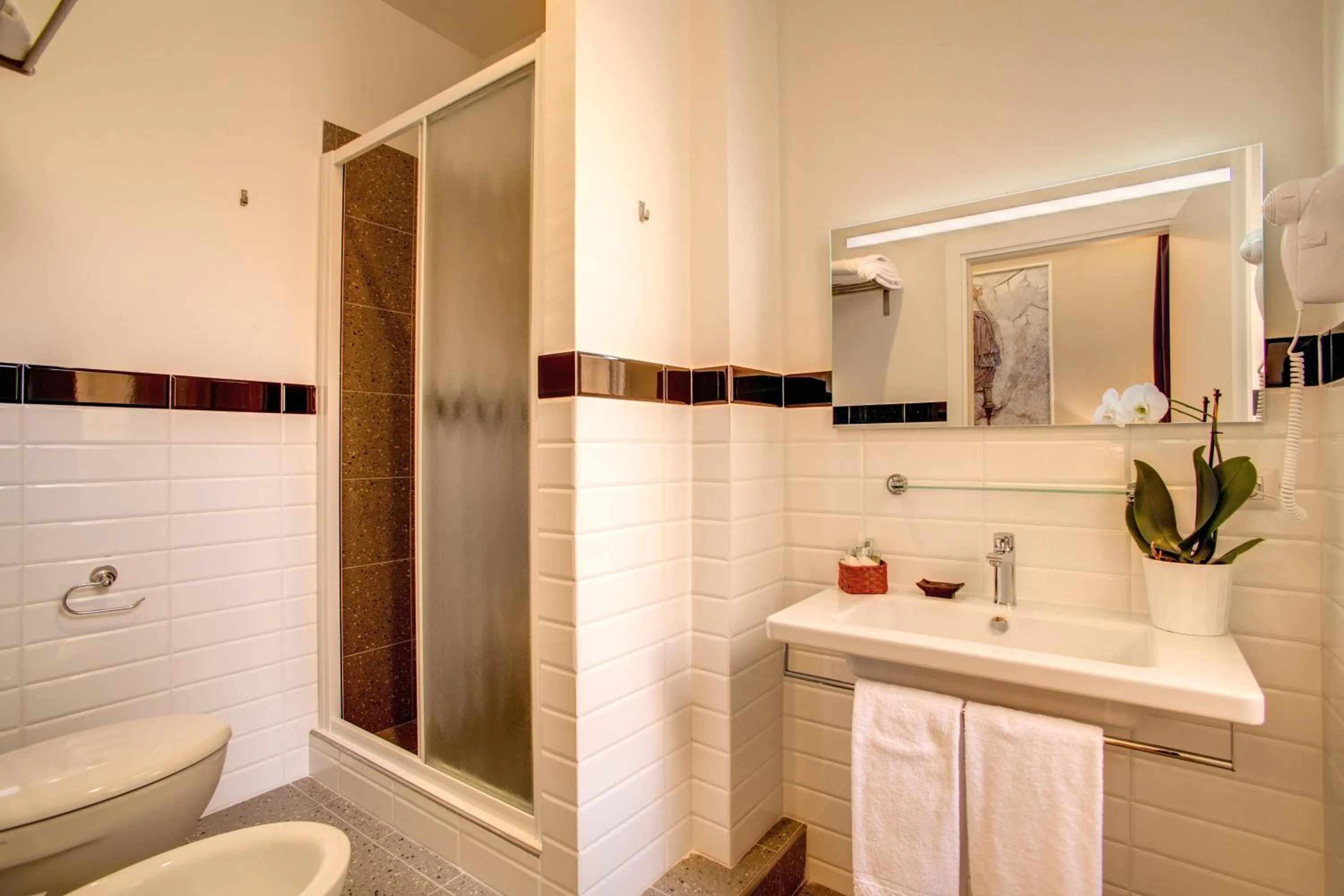 Toilet in Roma In Una Stanza Guesthouse