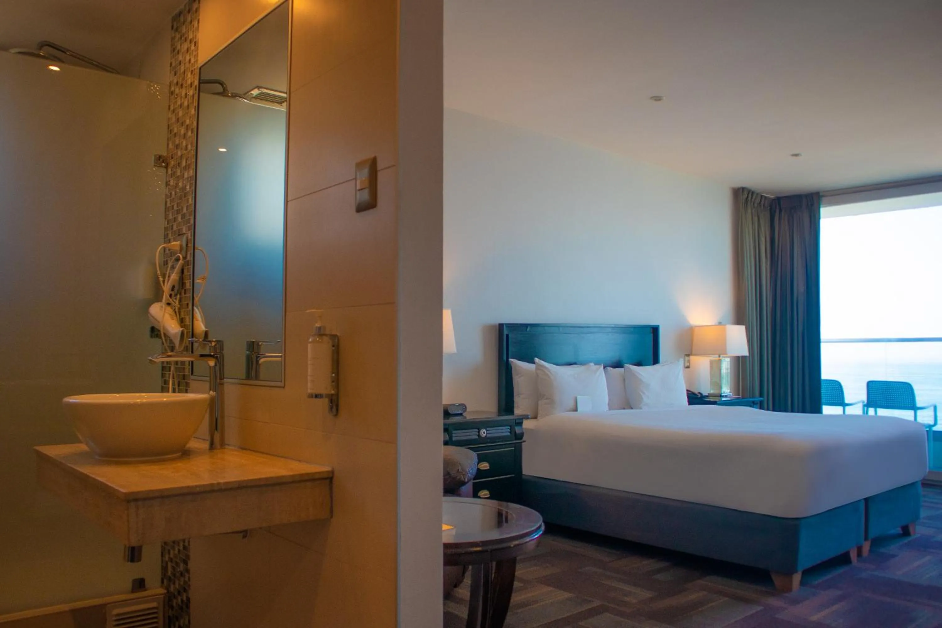 Bed in Wyndham Garden Antofagasta Pettra