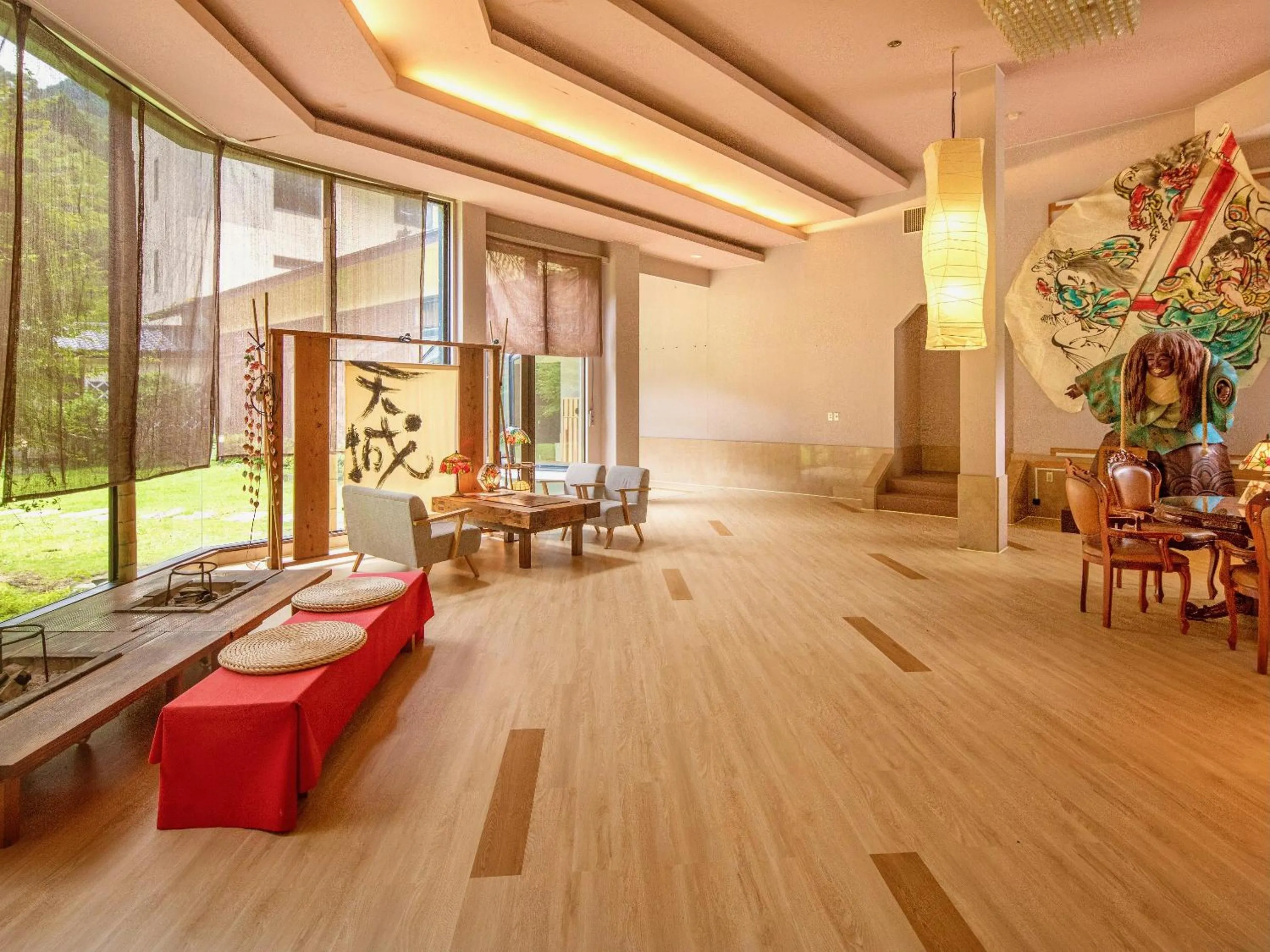 Lobby or reception in Mizumari