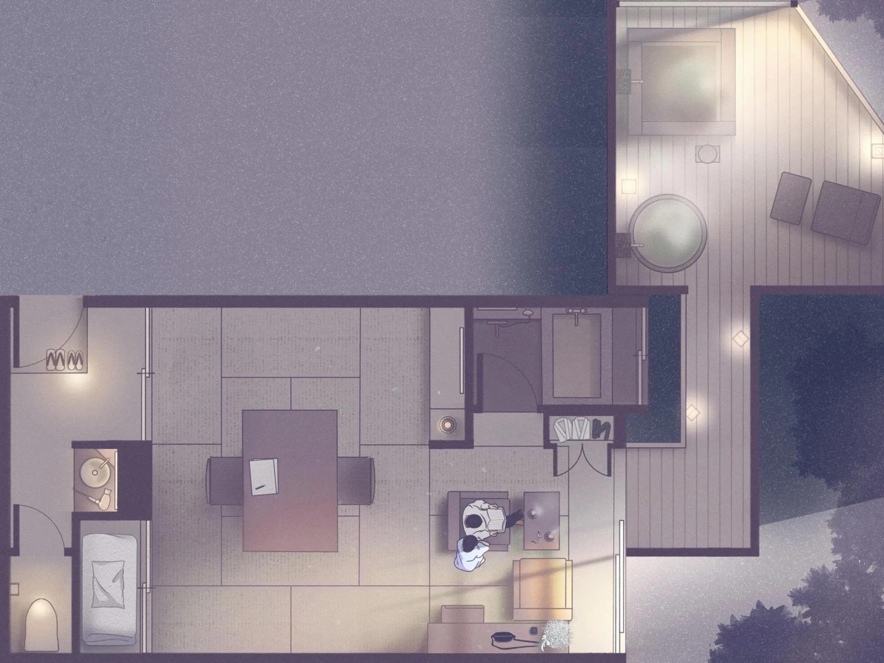 Floor plan in Mizumari