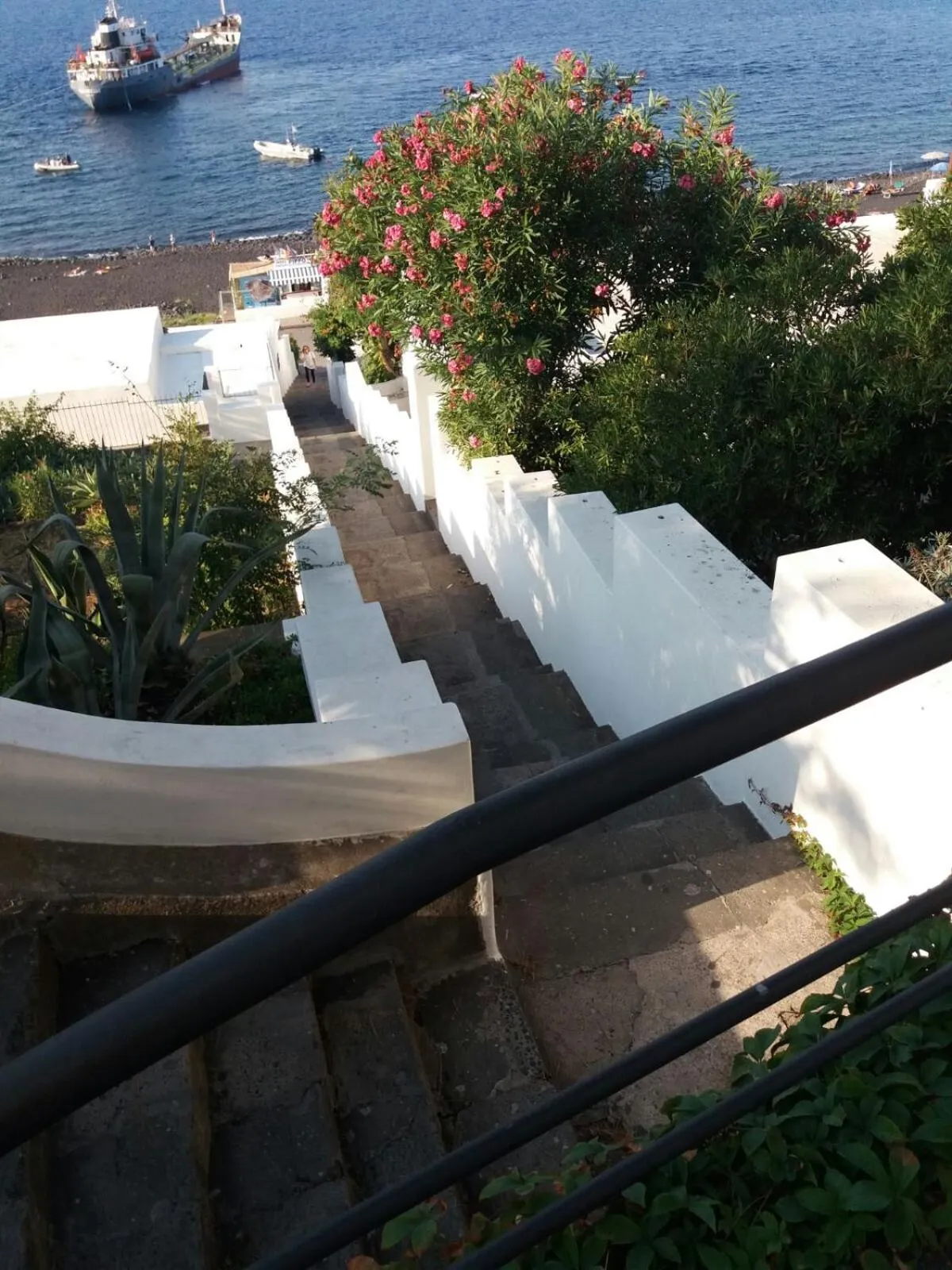 Beach in Il Gabbiano Relais in Stromboli