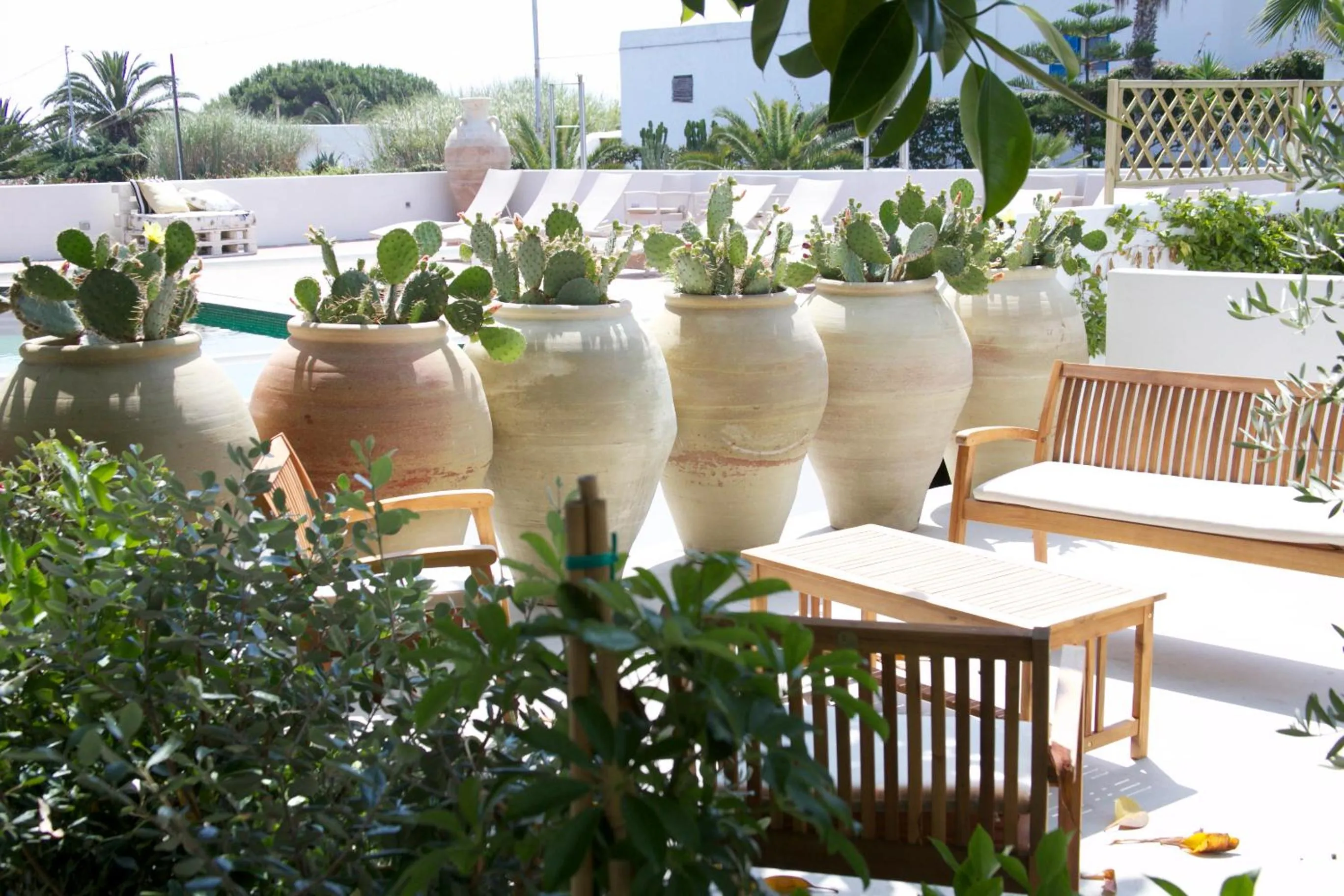 Decorative detail in Il Gabbiano Relais in Stromboli
