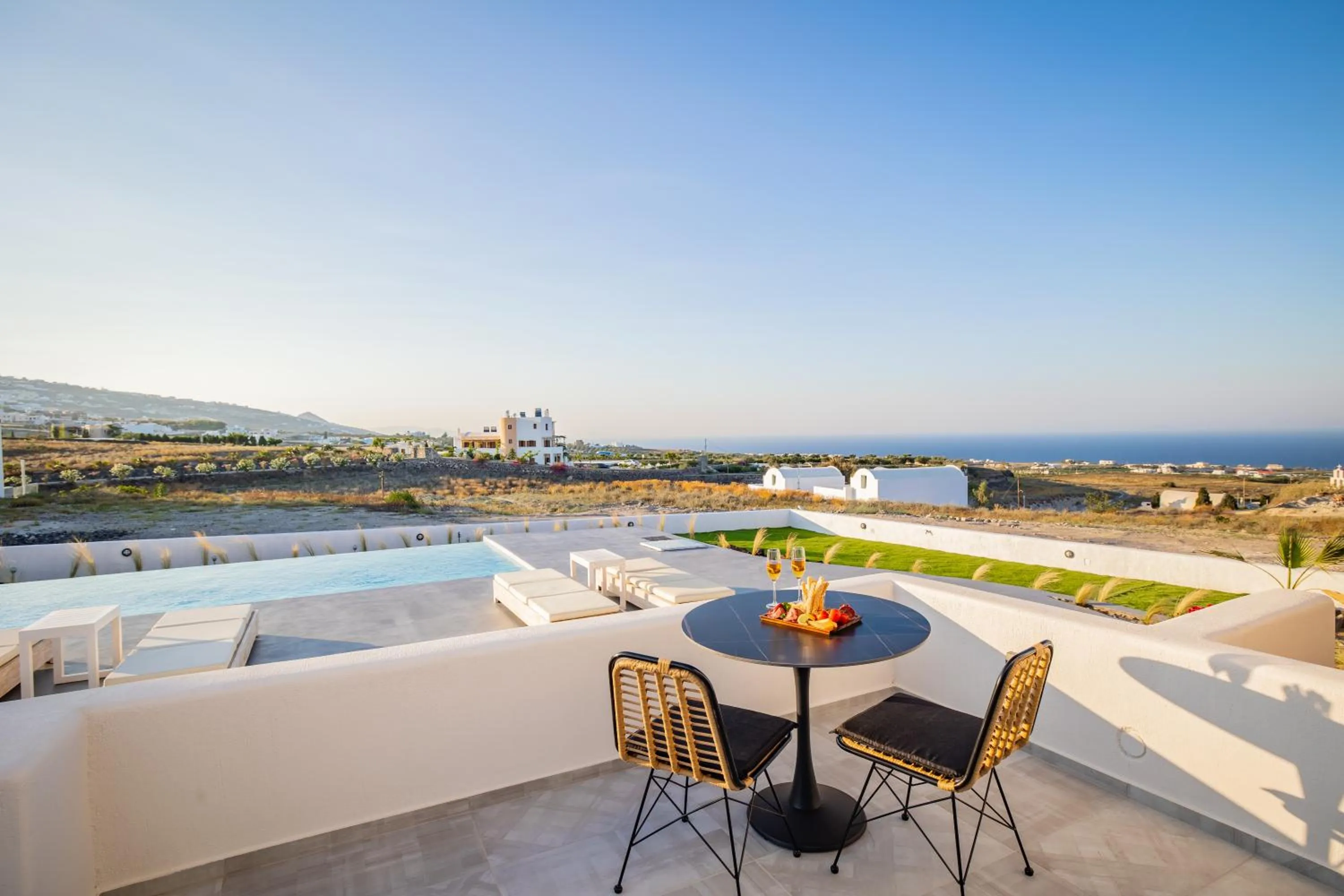 Patio in Bonsai Luxury Suites