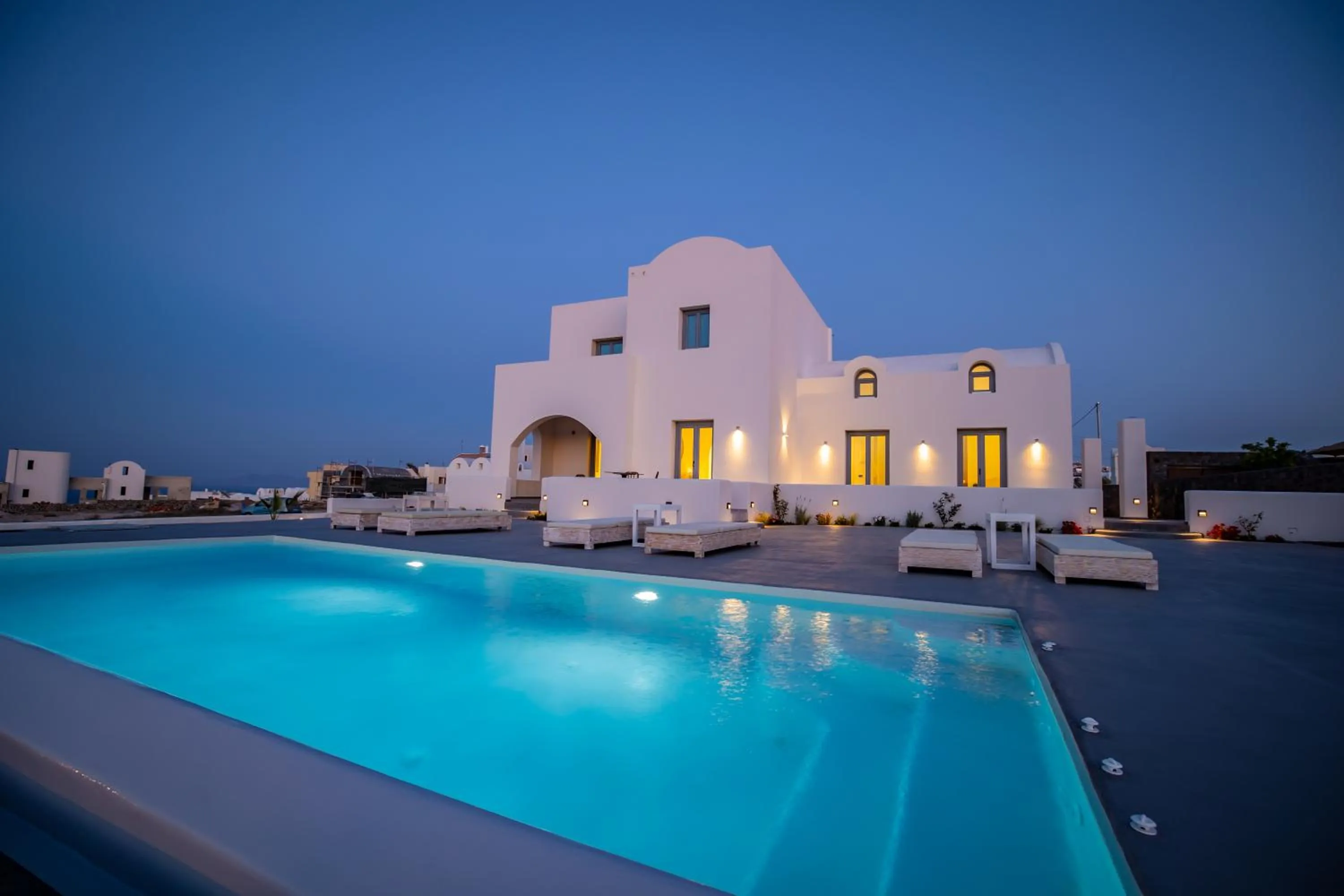 Pool view in Bonsai Luxury Suites