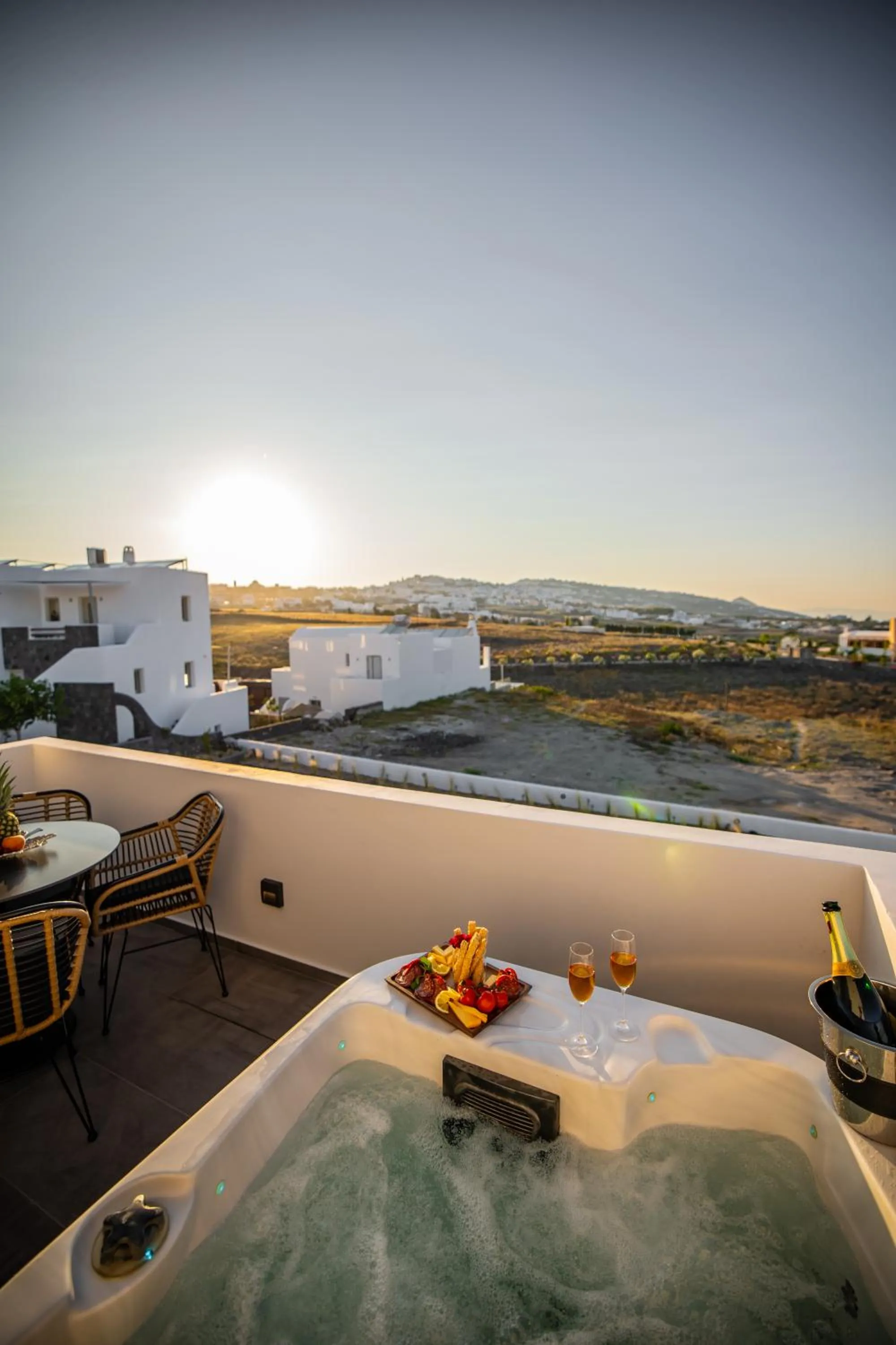 Sunset in Bonsai Luxury Suites