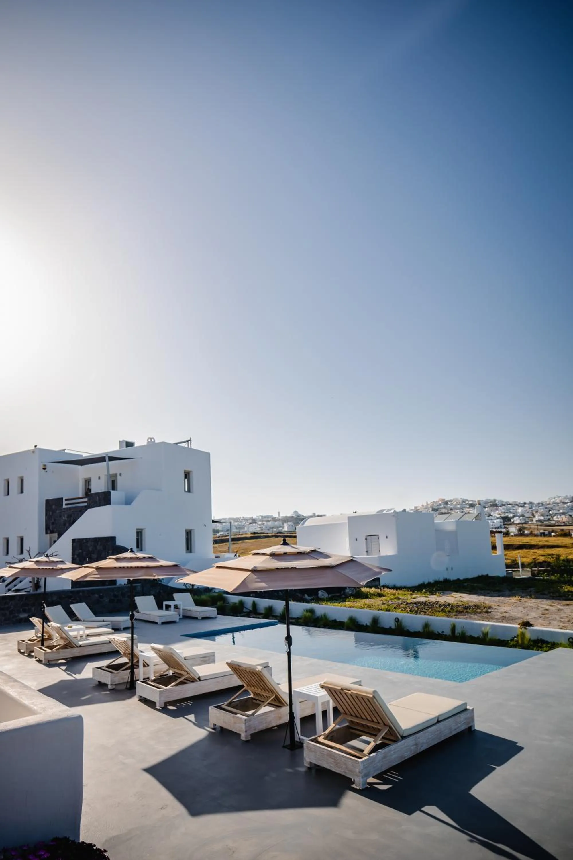 Swimming pool in Bonsai Luxury Suites