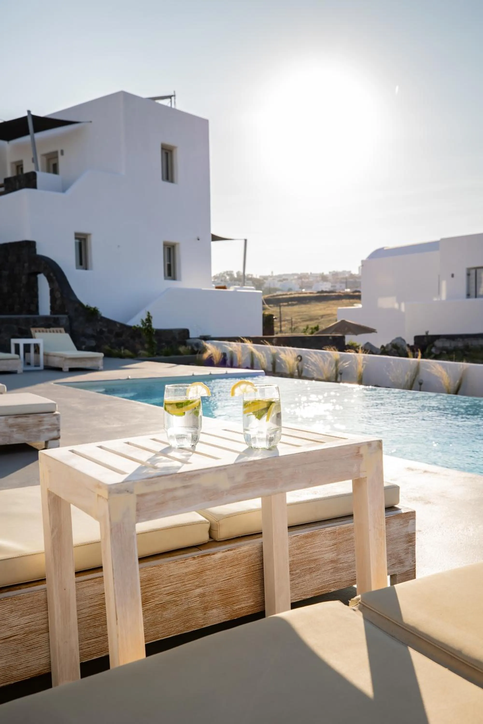 Swimming pool in Bonsai Luxury Suites
