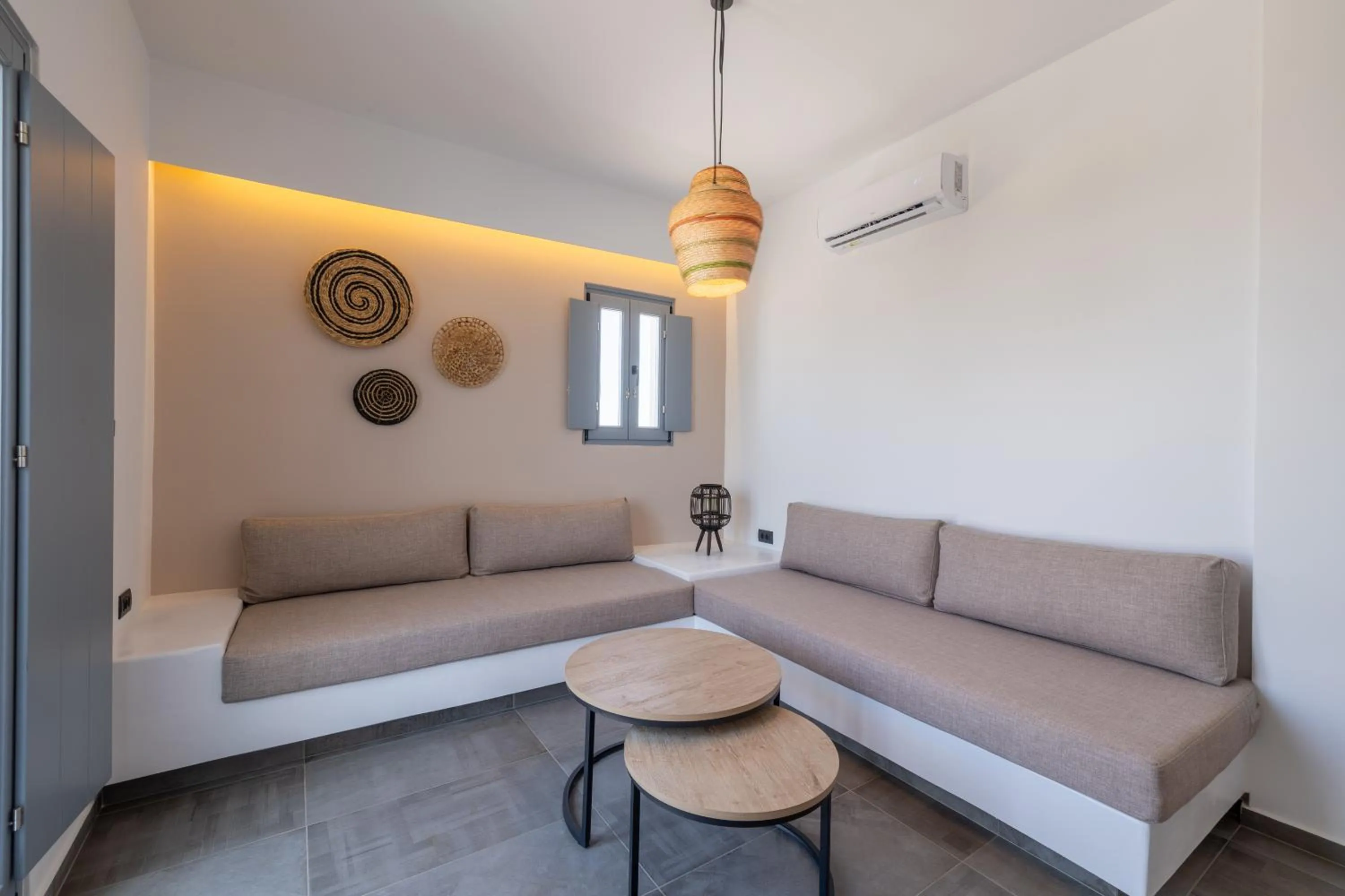Seating area in Bonsai Luxury Suites