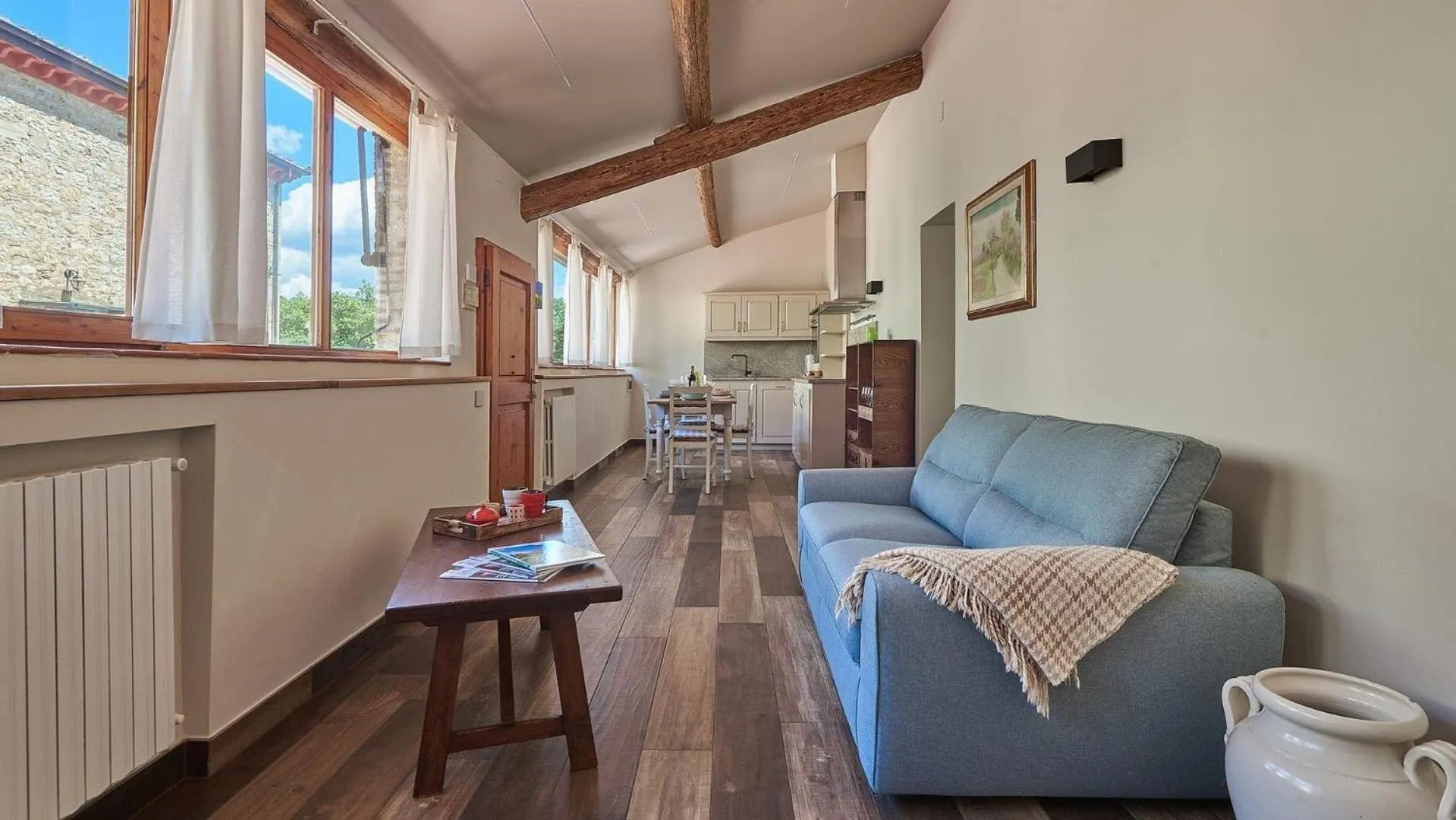 Living room in La Corte del Chianti Classico