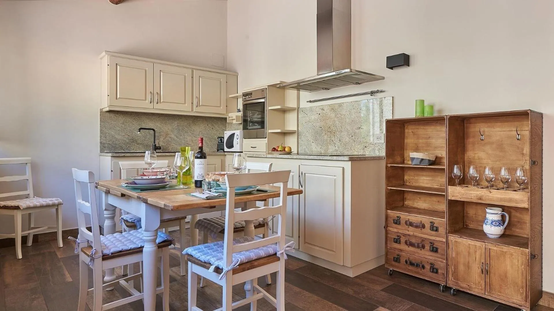 kitchen in La Corte del Chianti Classico