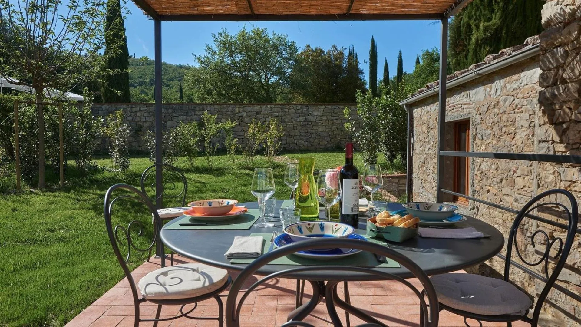 Garden in La Corte del Chianti Classico