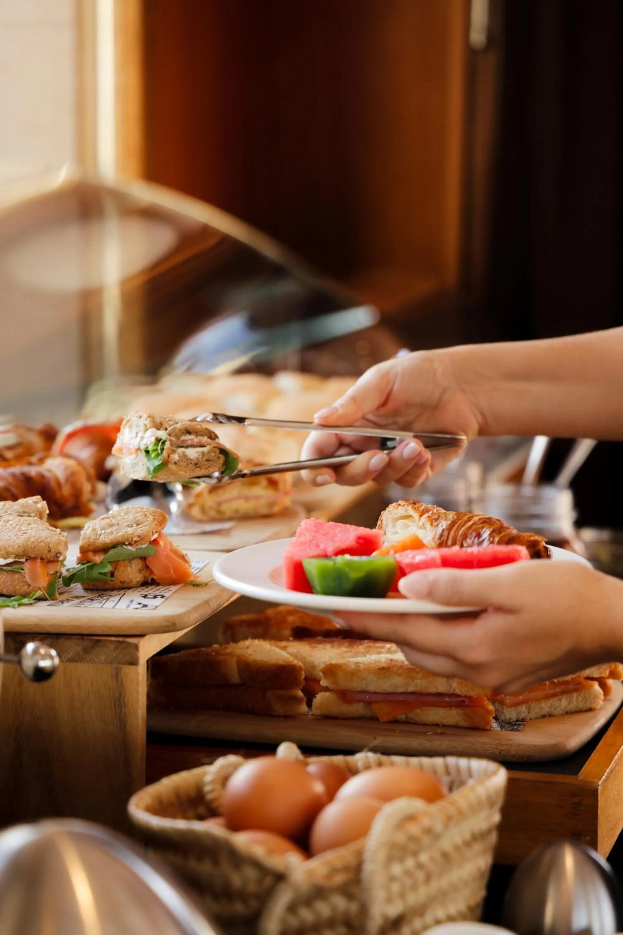 Breakfast in Hotel Hostal Cuba