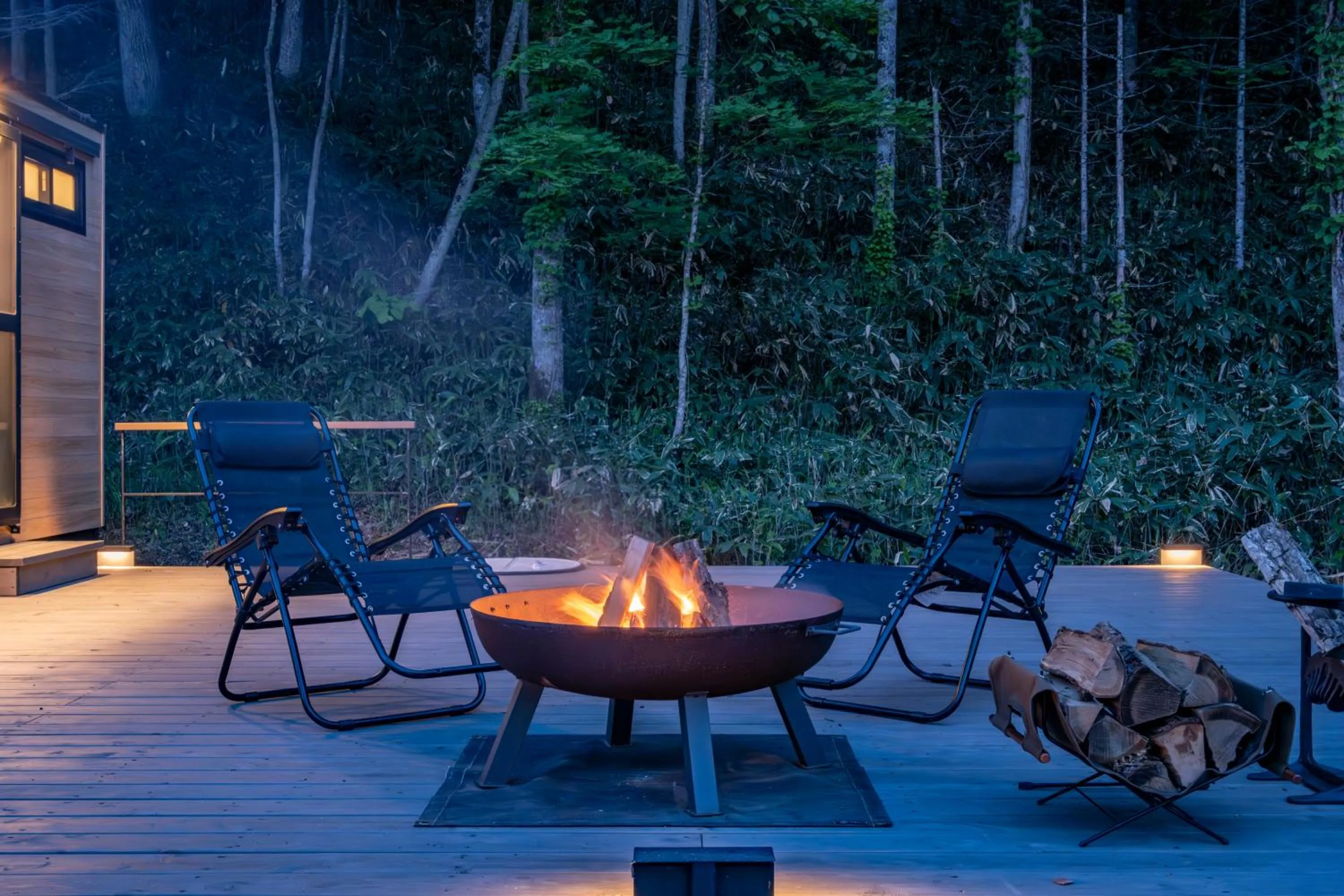 Night in Moving Inn Tokachi Kitanomori