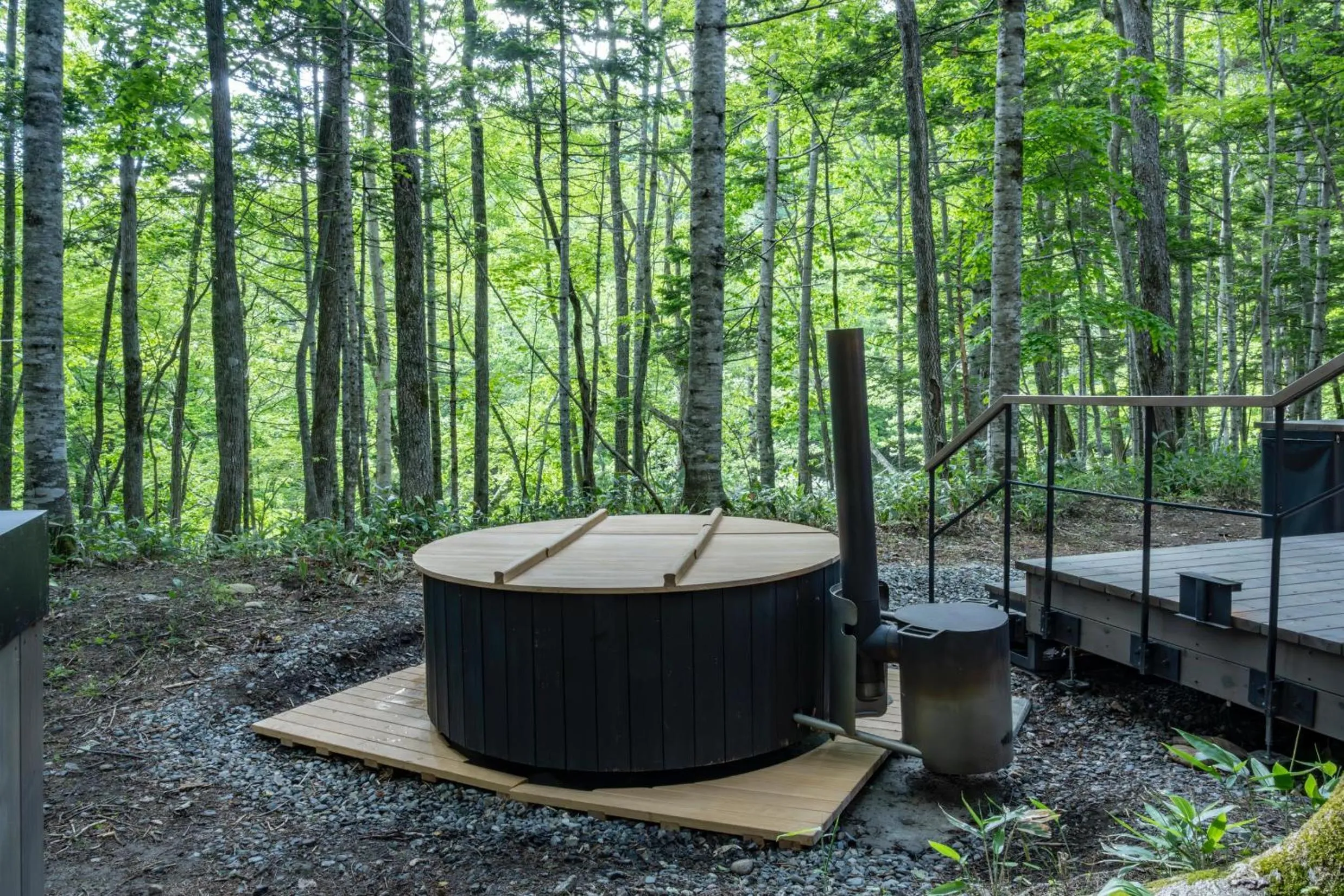 Natural landscape in Moving Inn Tokachi Kitanomori