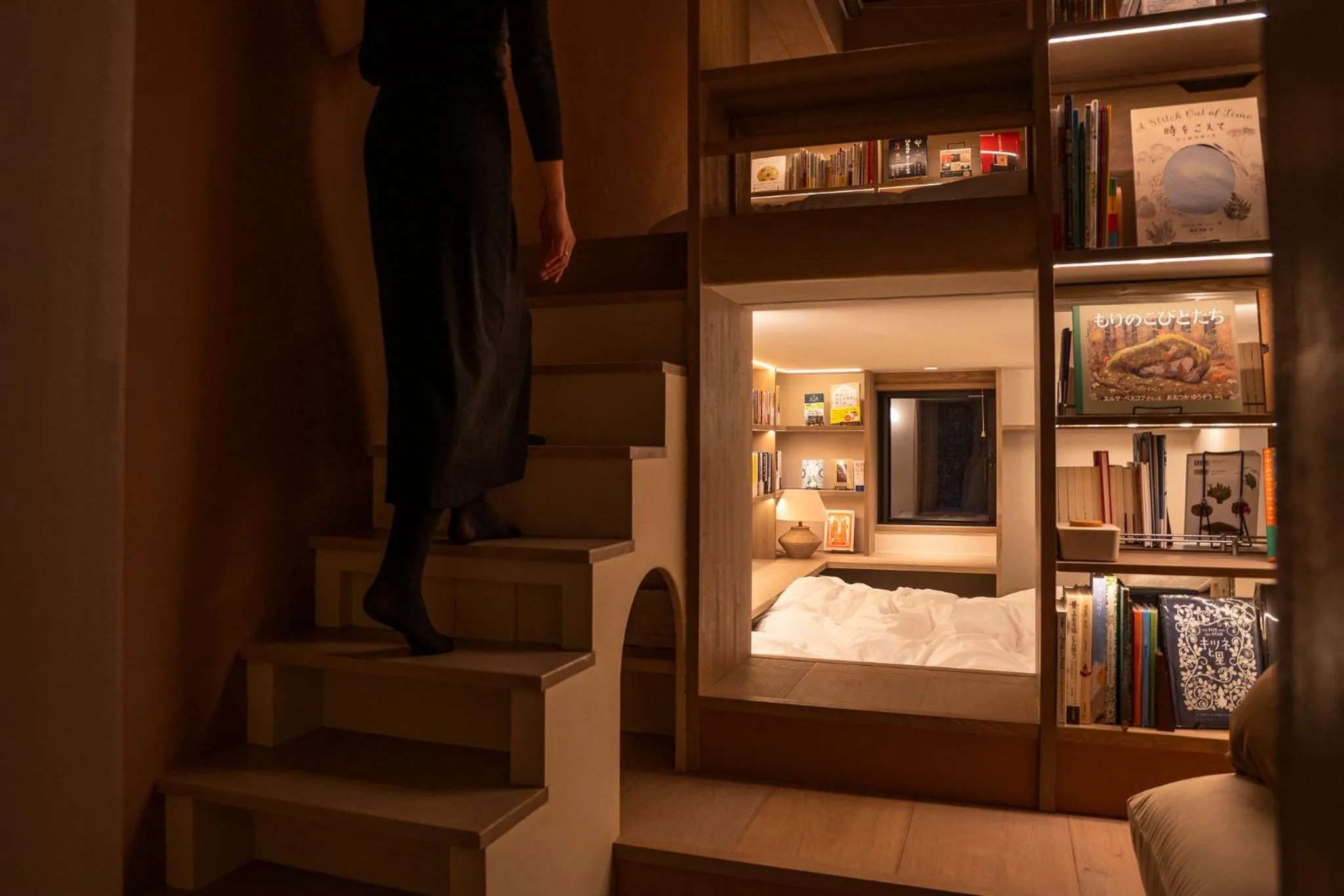 Photo of the whole room, Bed in Moving Inn Tokachi Kitanomori