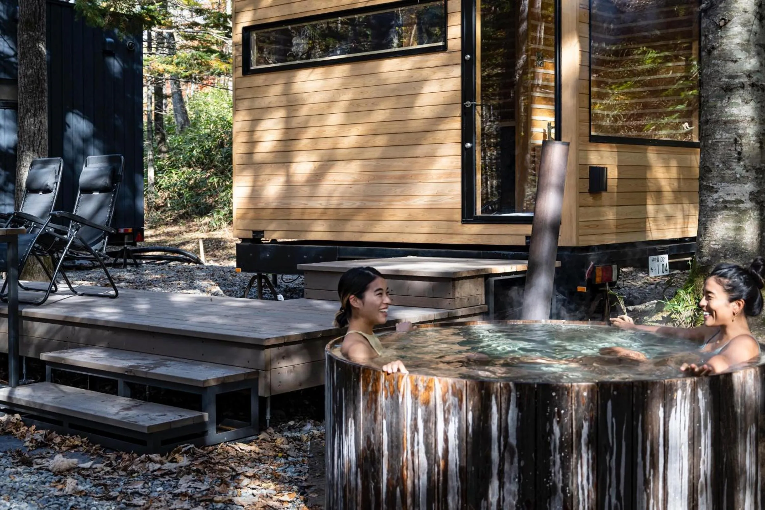 Natural landscape in Moving Inn Tokachi Kitanomori