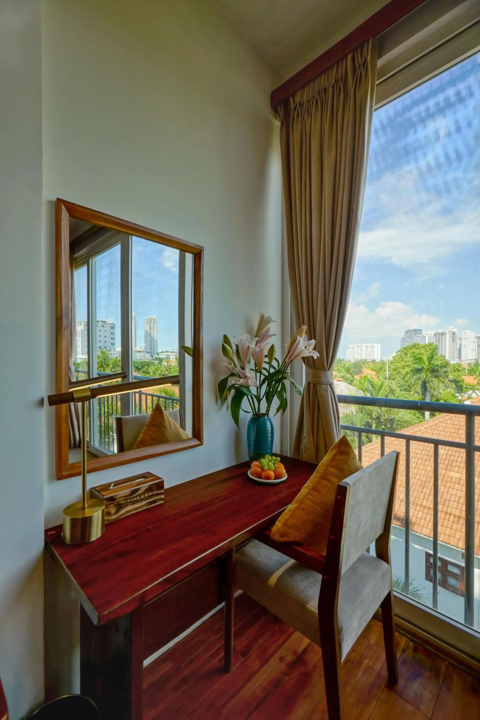 Seating area in Nexus House Lang Bao Chi