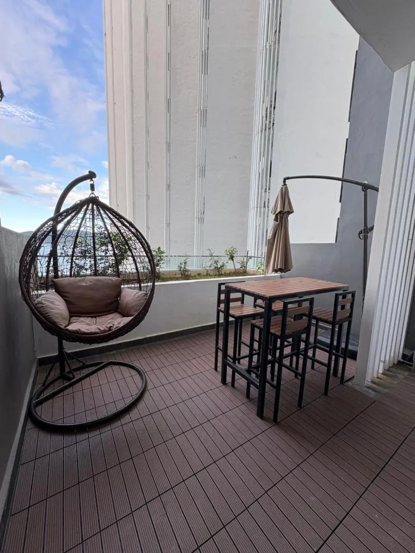 View (from property/room) in Borneotel The Shore KK by CHG