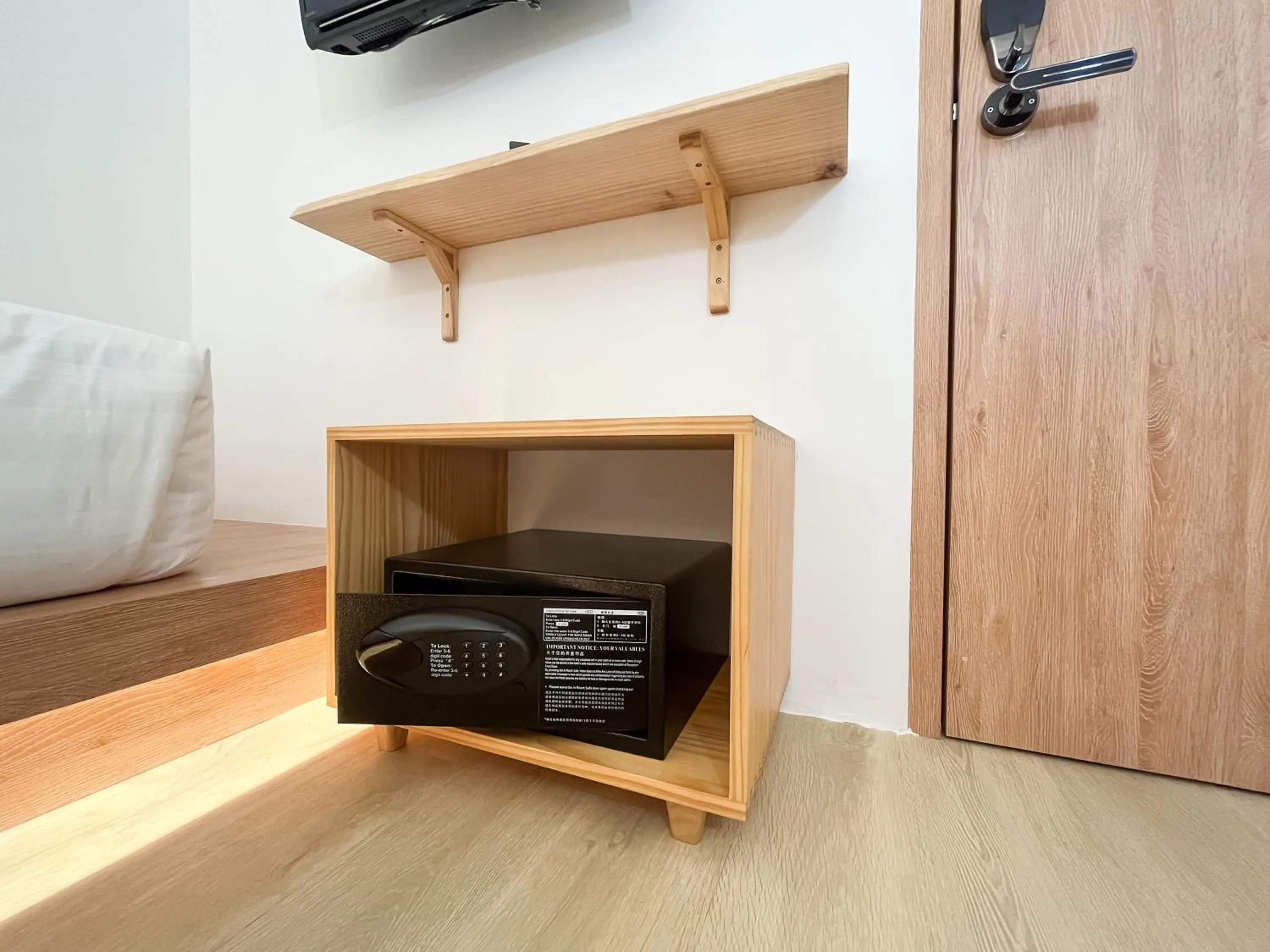 safe in Sleep Box Penang