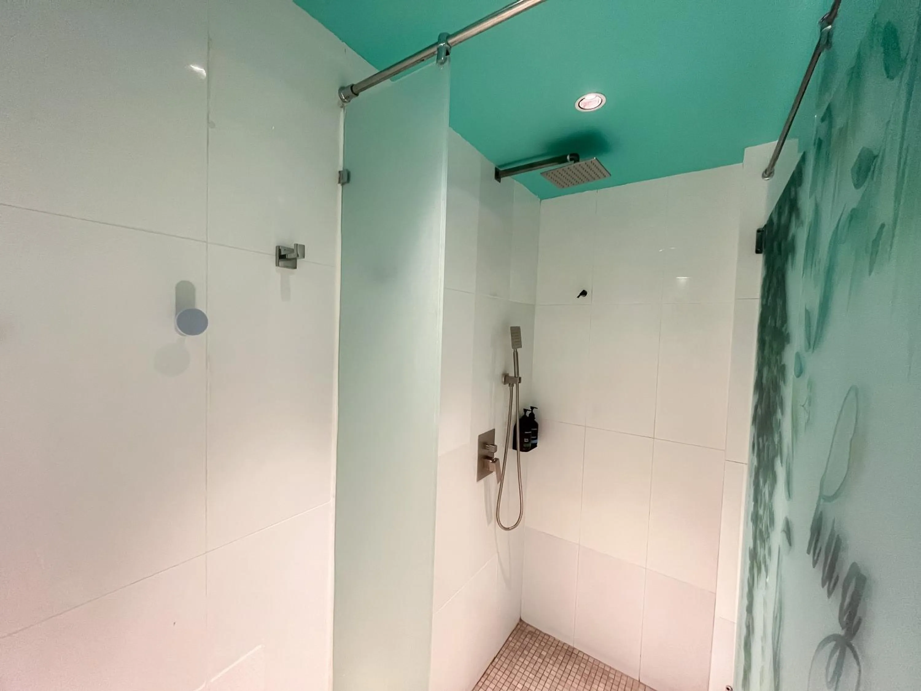 Shower in Sleep Box Penang