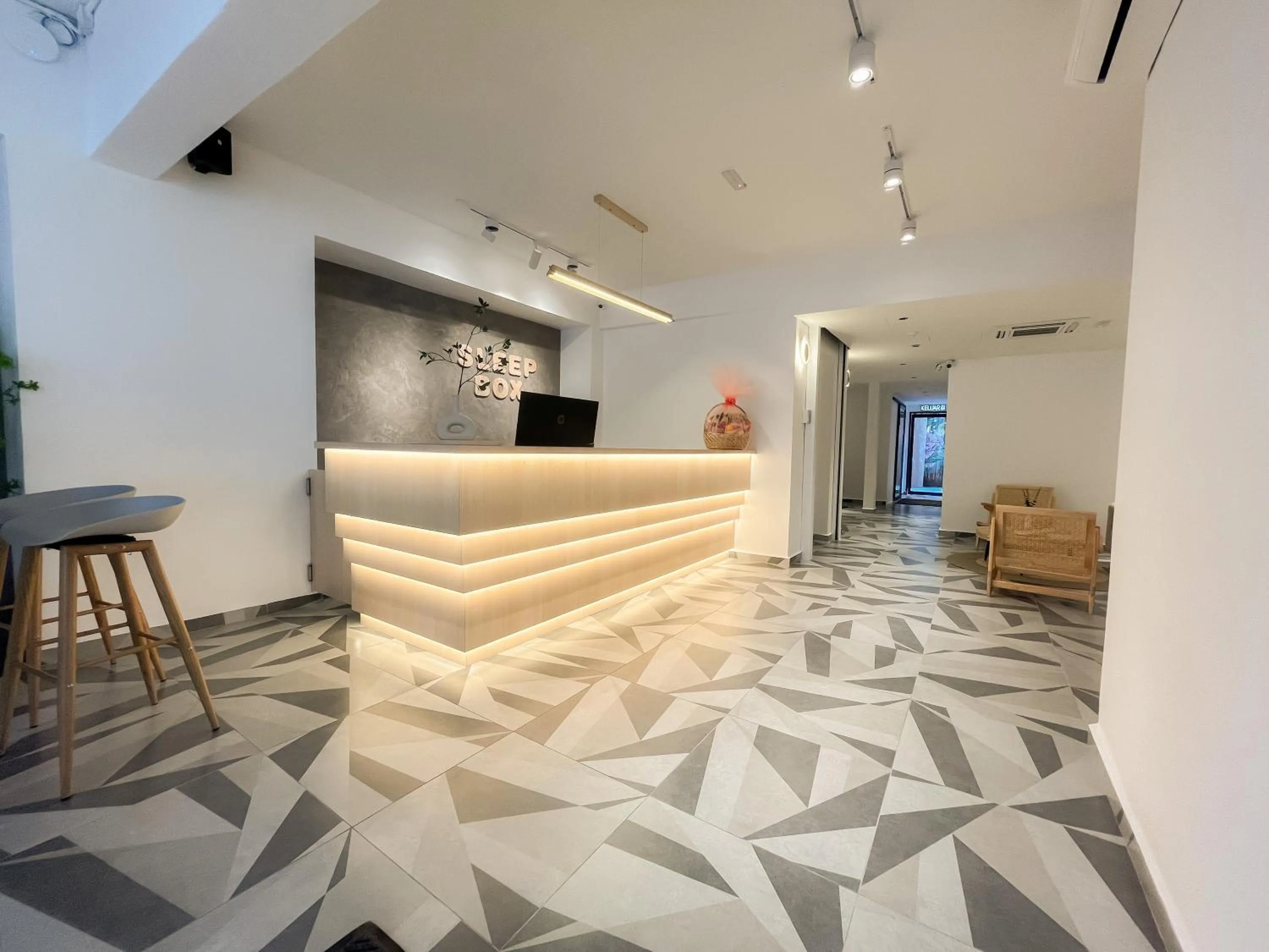 Lobby or reception in Sleep Box Penang