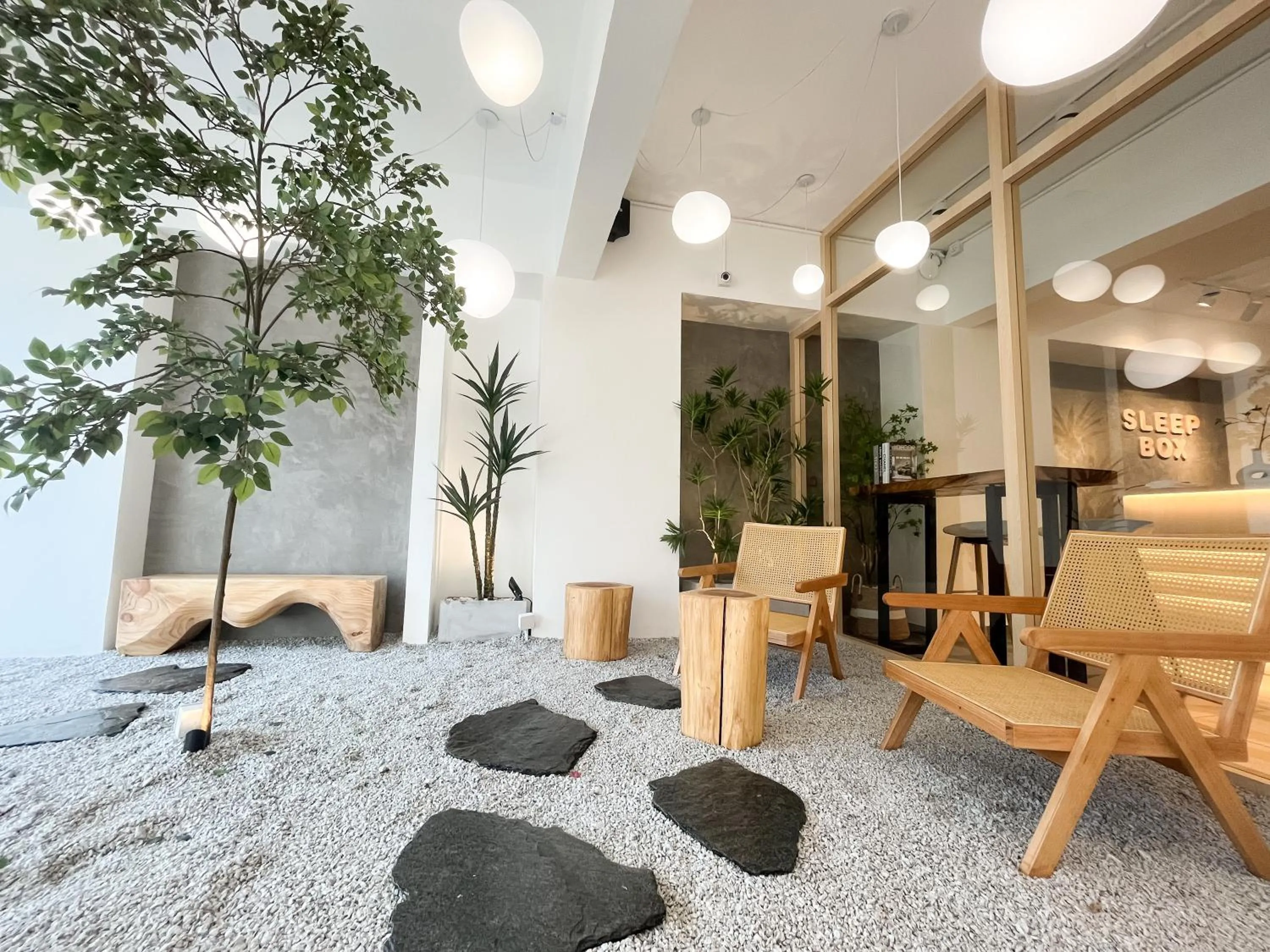 Garden in Sleep Box Penang