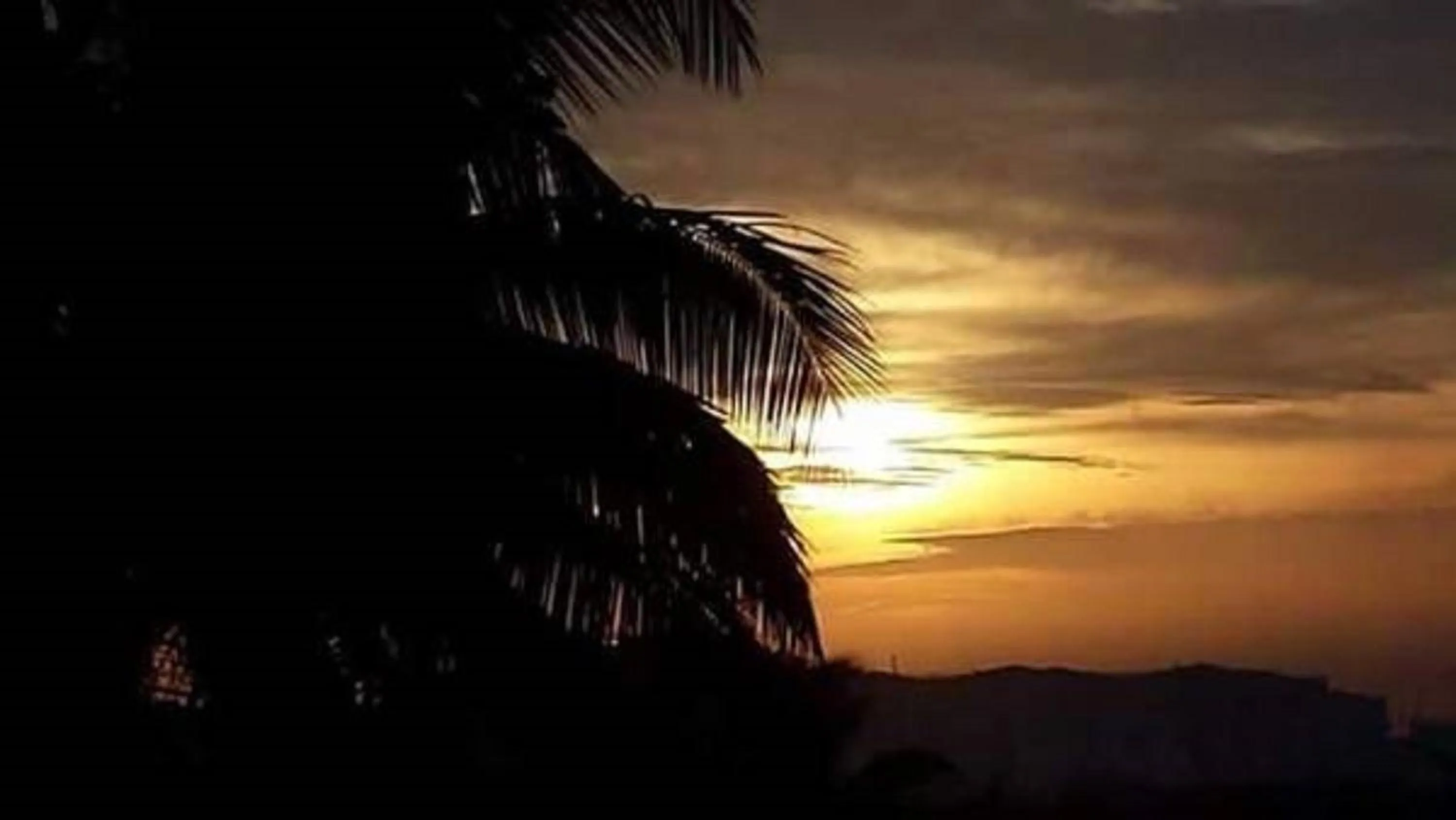 Sunset in Hotel Robinson Plage