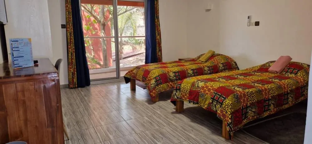 Bed in Hotel Robinson Plage