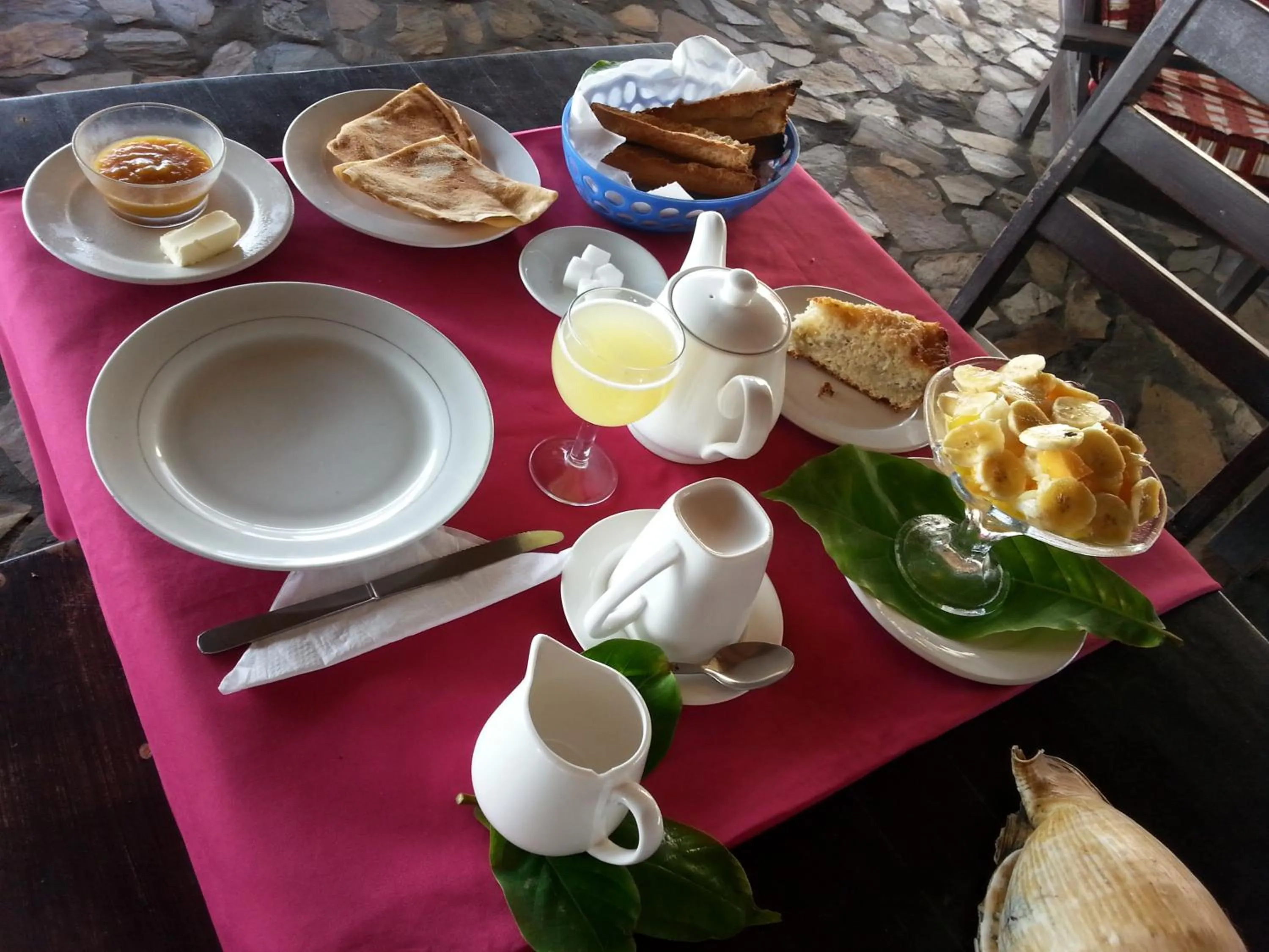 Food close-up in Hotel Robinson Plage