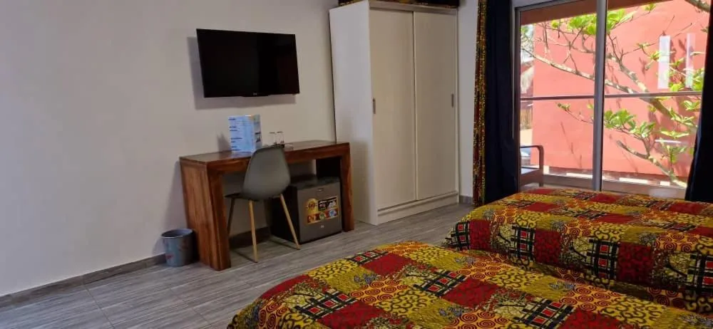 Bed in Hotel Robinson Plage