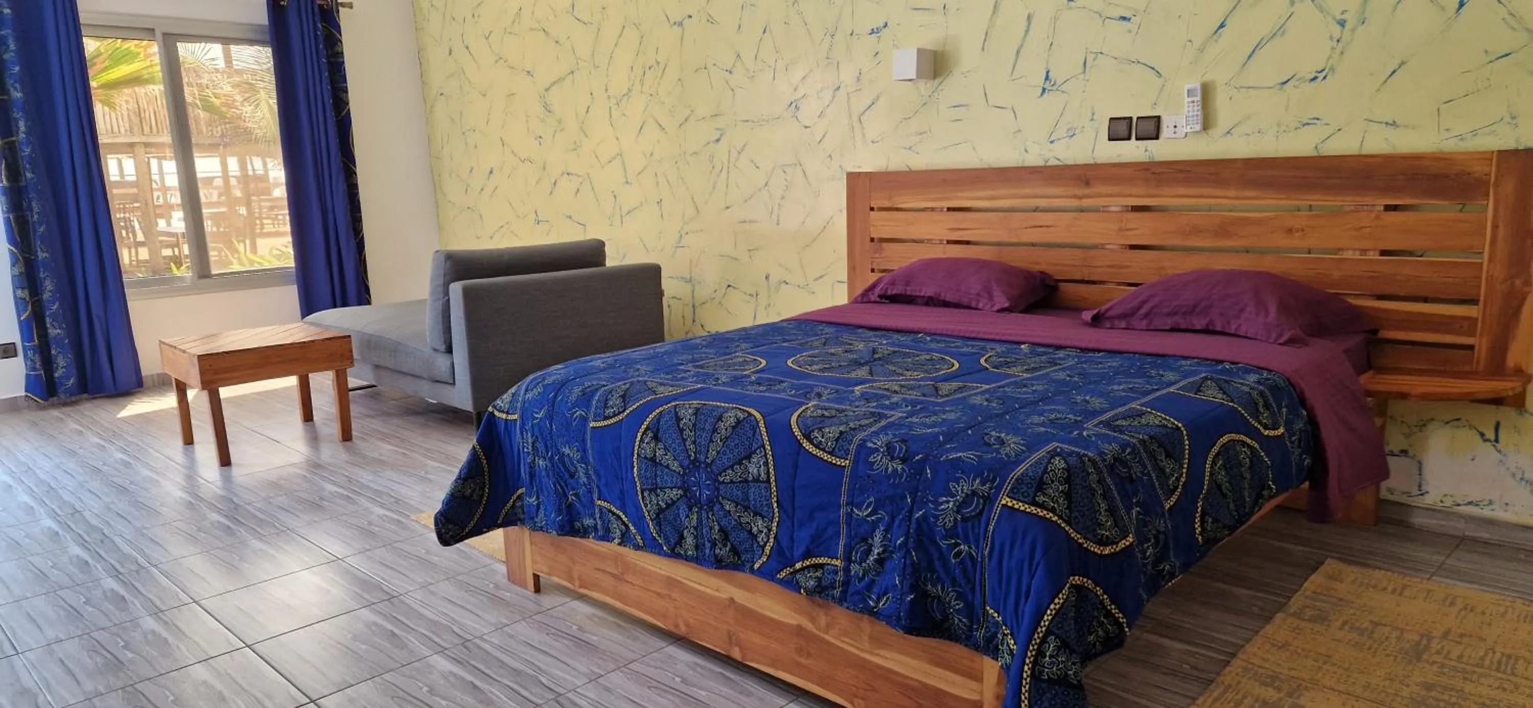 Bed in Hotel Robinson Plage