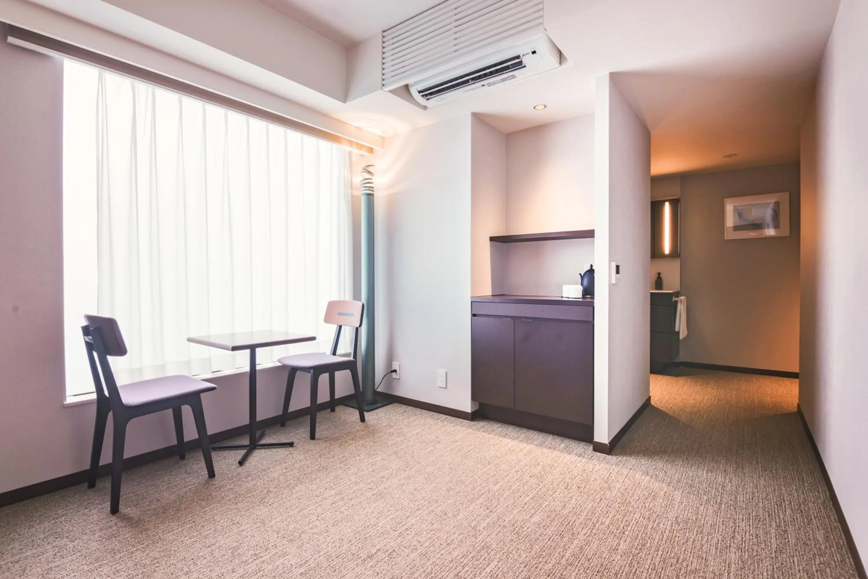 air conditioner in KABIN Kyoto