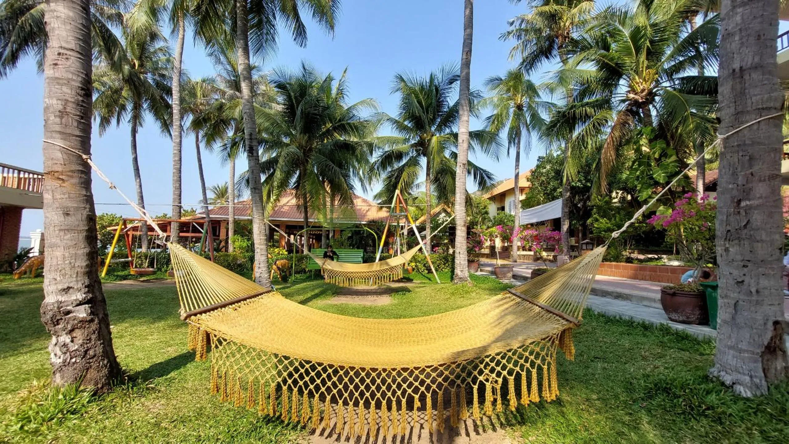 Garden in Hon Rom Central Beach Resort