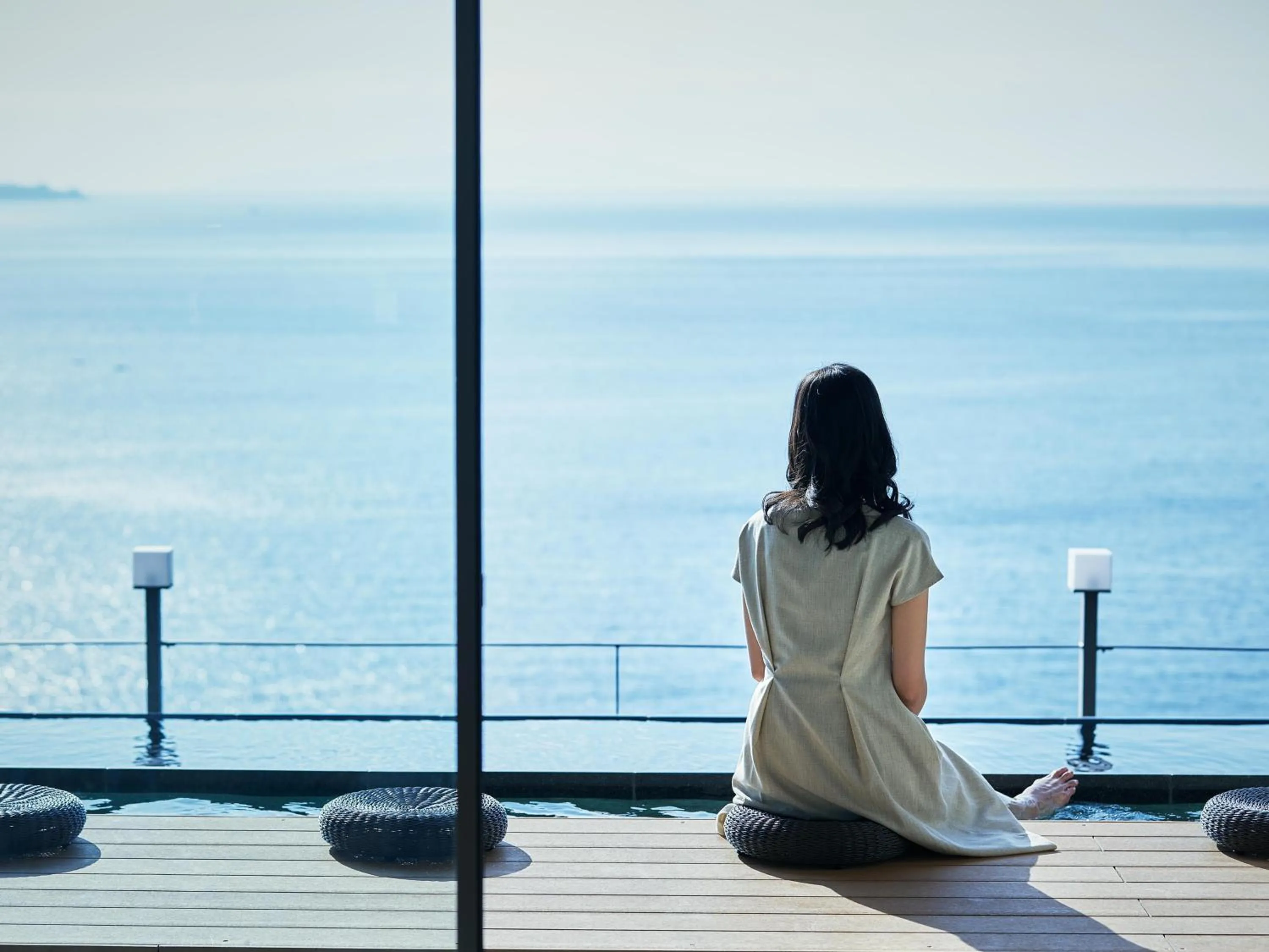 Balcony/Terrace in Atami Izusan Karaku