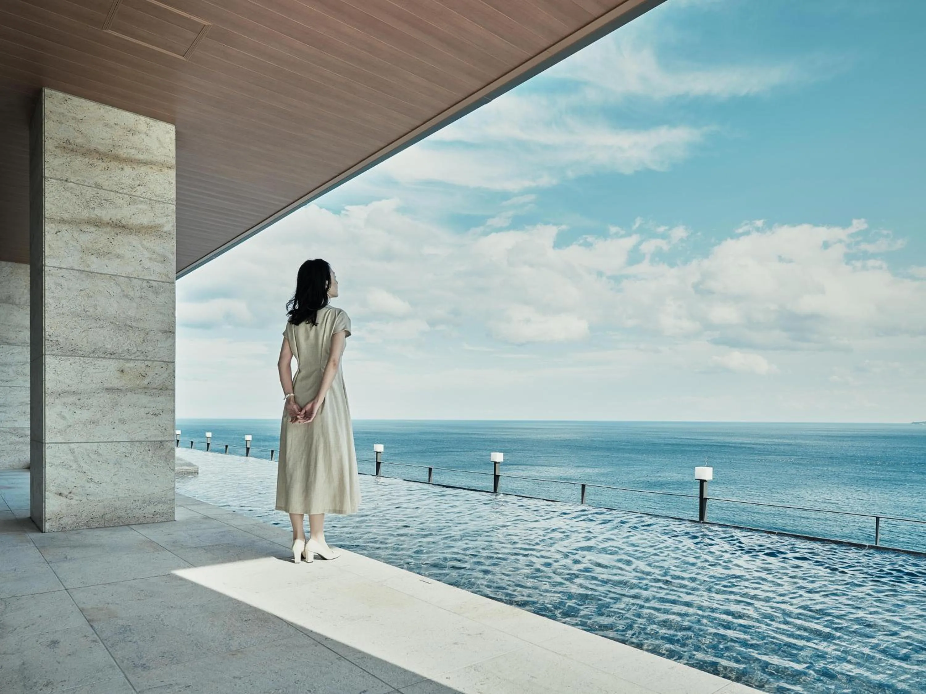 Balcony/Terrace in Atami Izusan Karaku