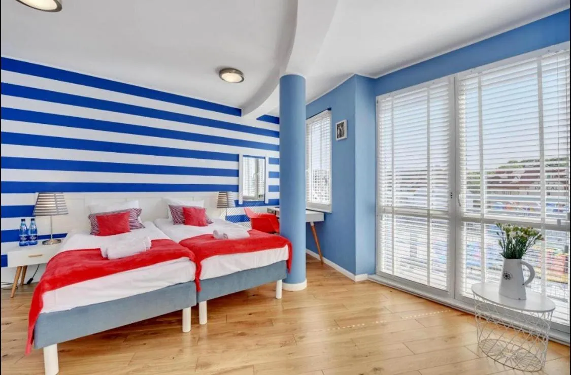 Bed in Navy Group - Willa Marina