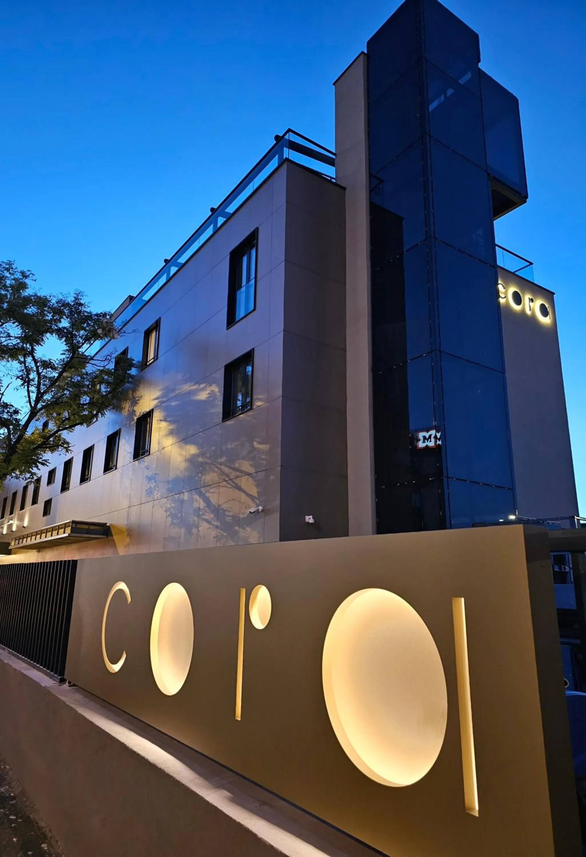 Property building in Cora Hotel