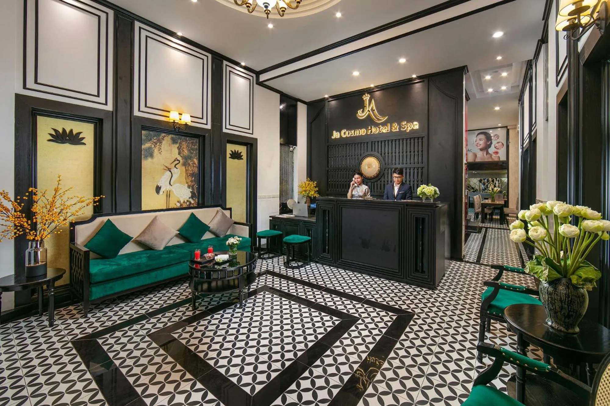 Staff in Ja Cosmo Hotel and Spa