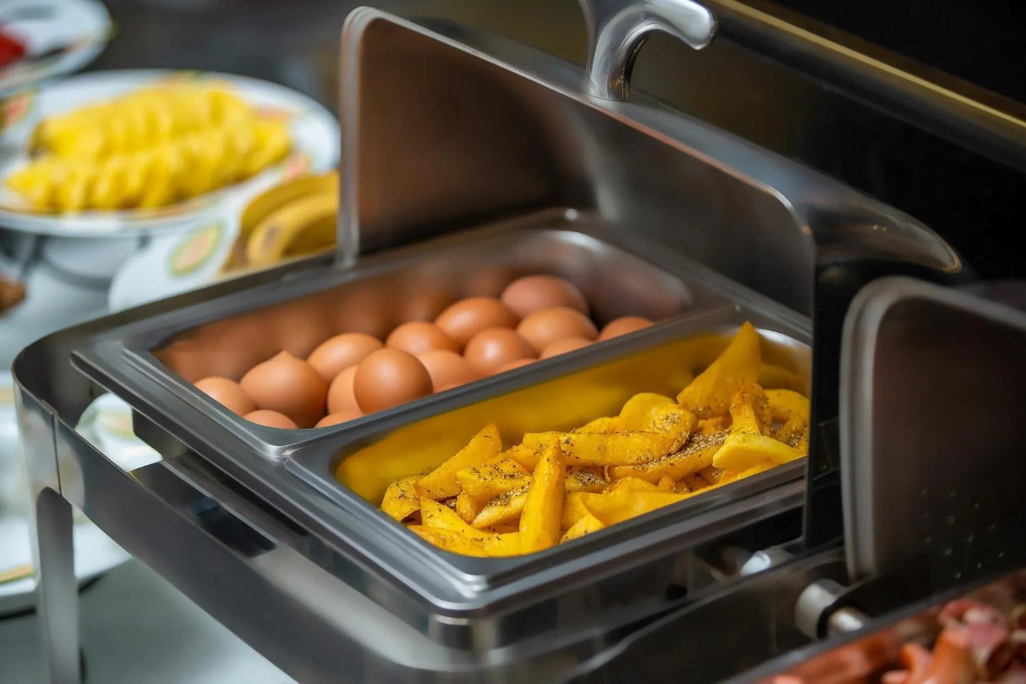 Buffet breakfast in Ja Cosmo Hotel and Spa