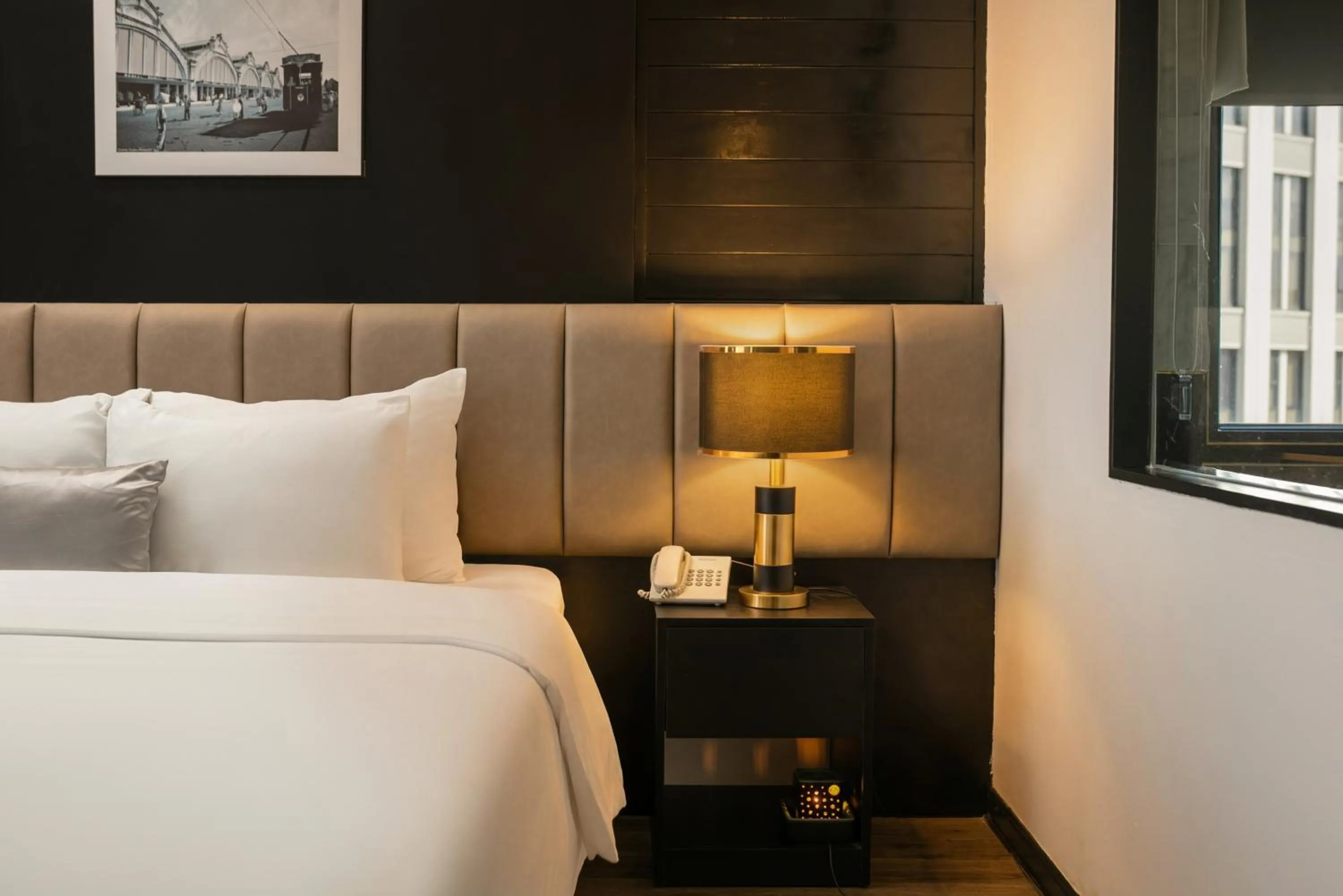 Decorative detail, Bed in Ja Cosmo Hotel and Spa