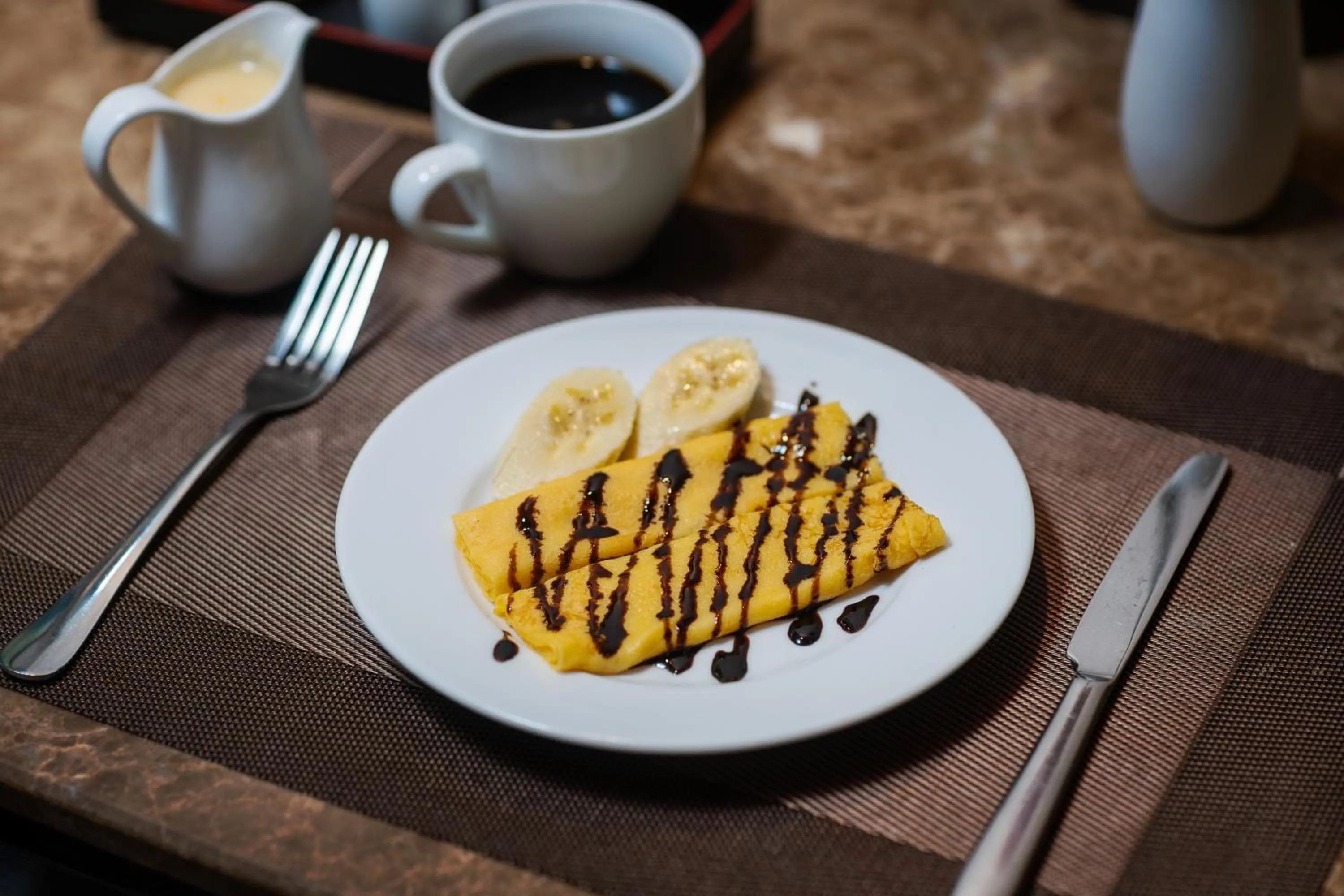 Food in Ja Cosmo Hotel and Spa