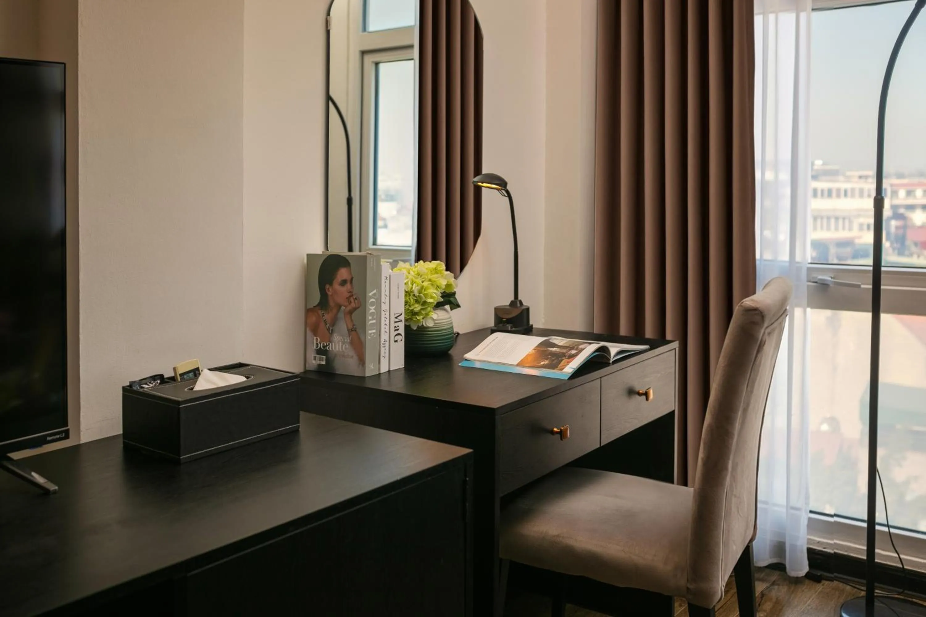 Seating area in Ja Cosmo Hotel and Spa