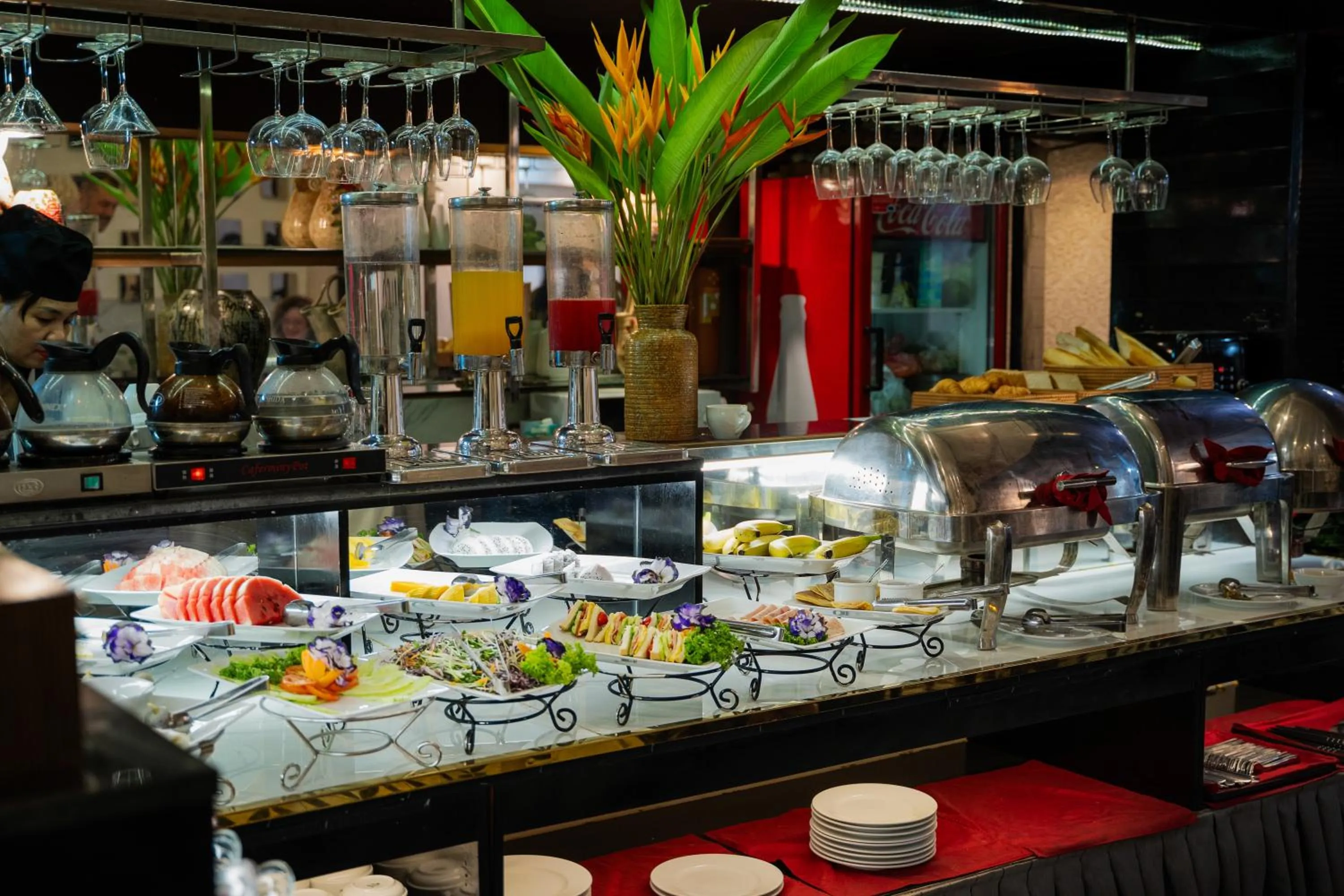 Buffet breakfast in Ja Cosmo Hotel and Spa