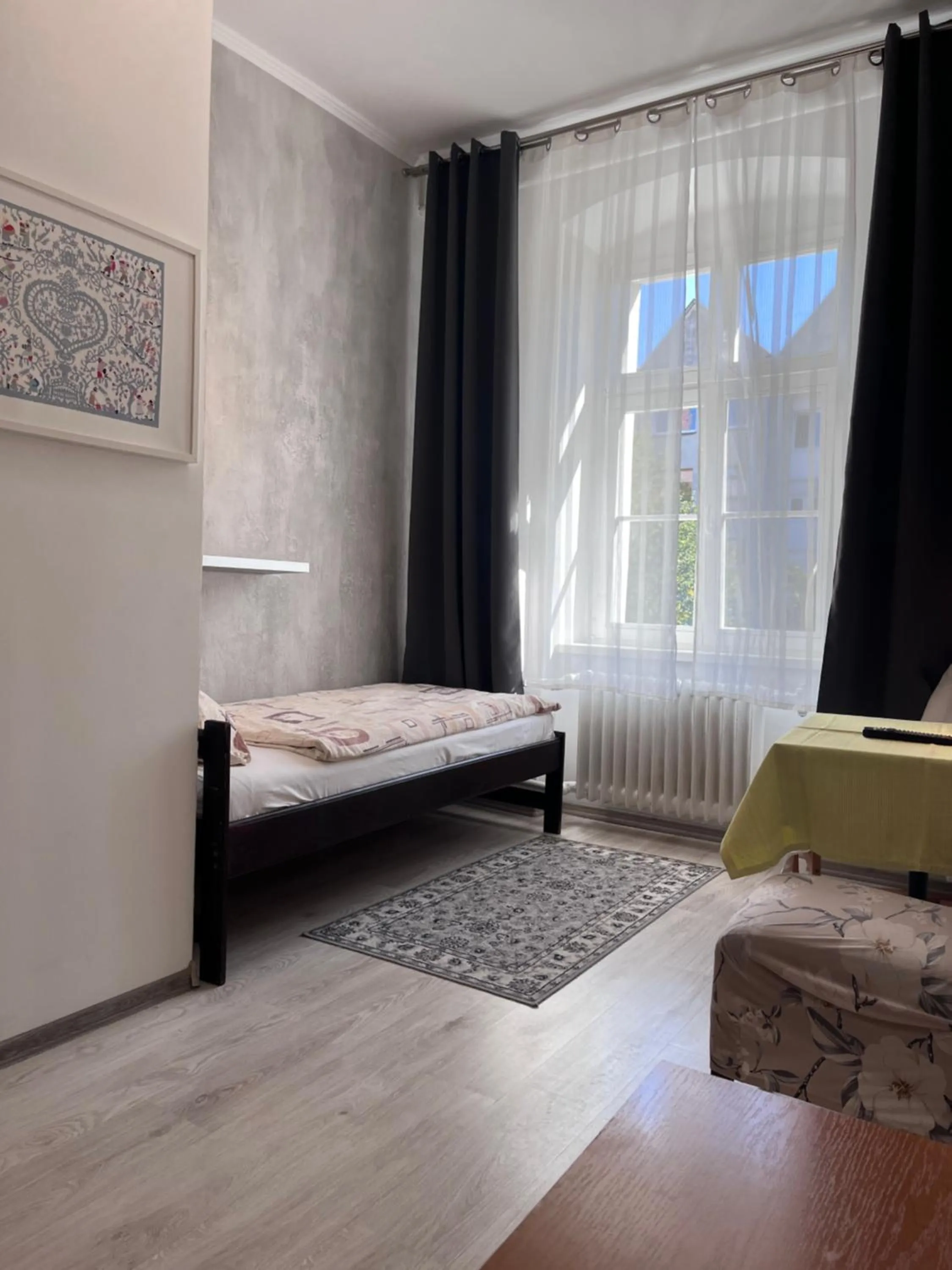 Bed in Hotel Polonia