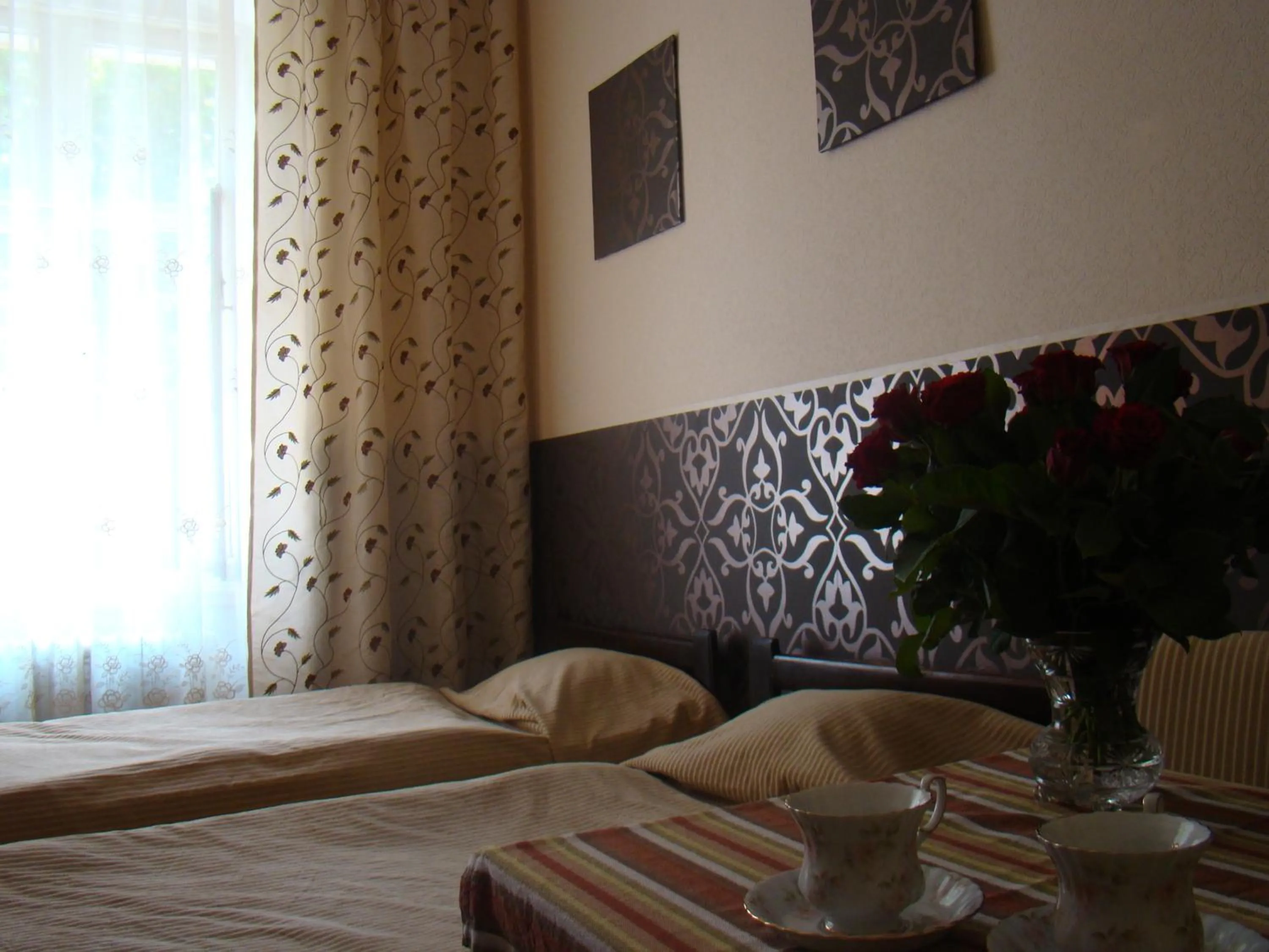 Bed in Hotel Polonia