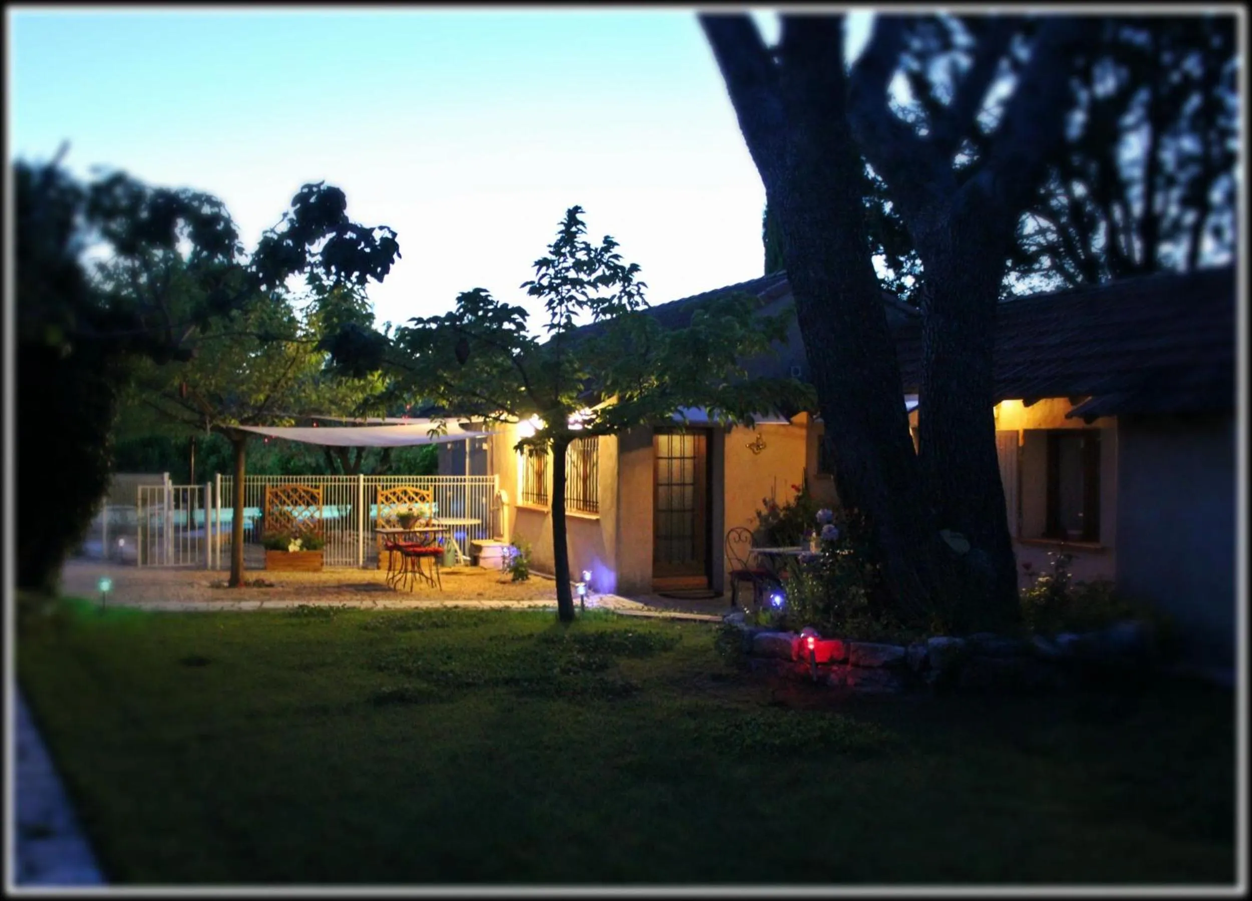 Garden in A l'Orée du Pin